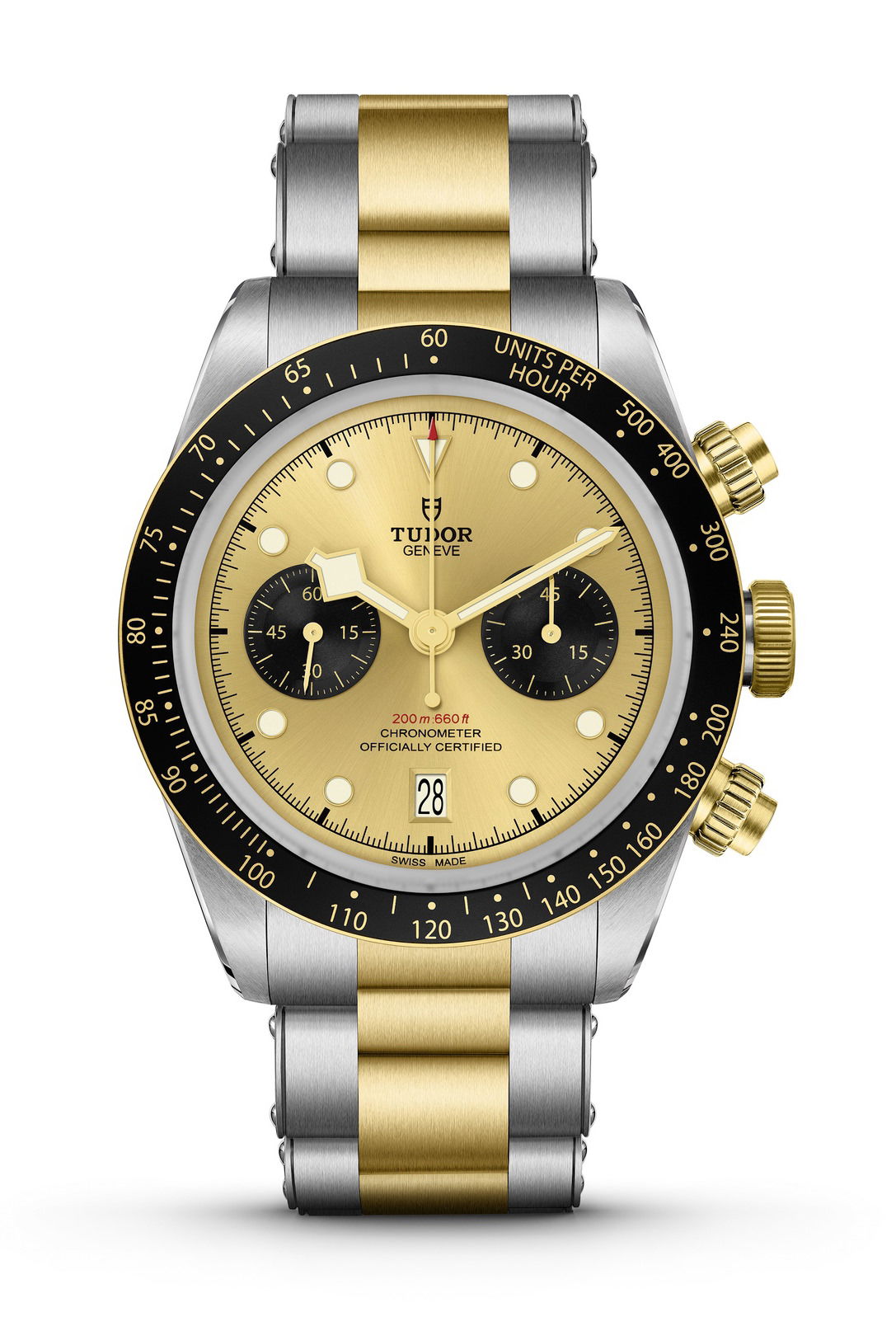 TUDOR Black Bay Chrono S&G watch