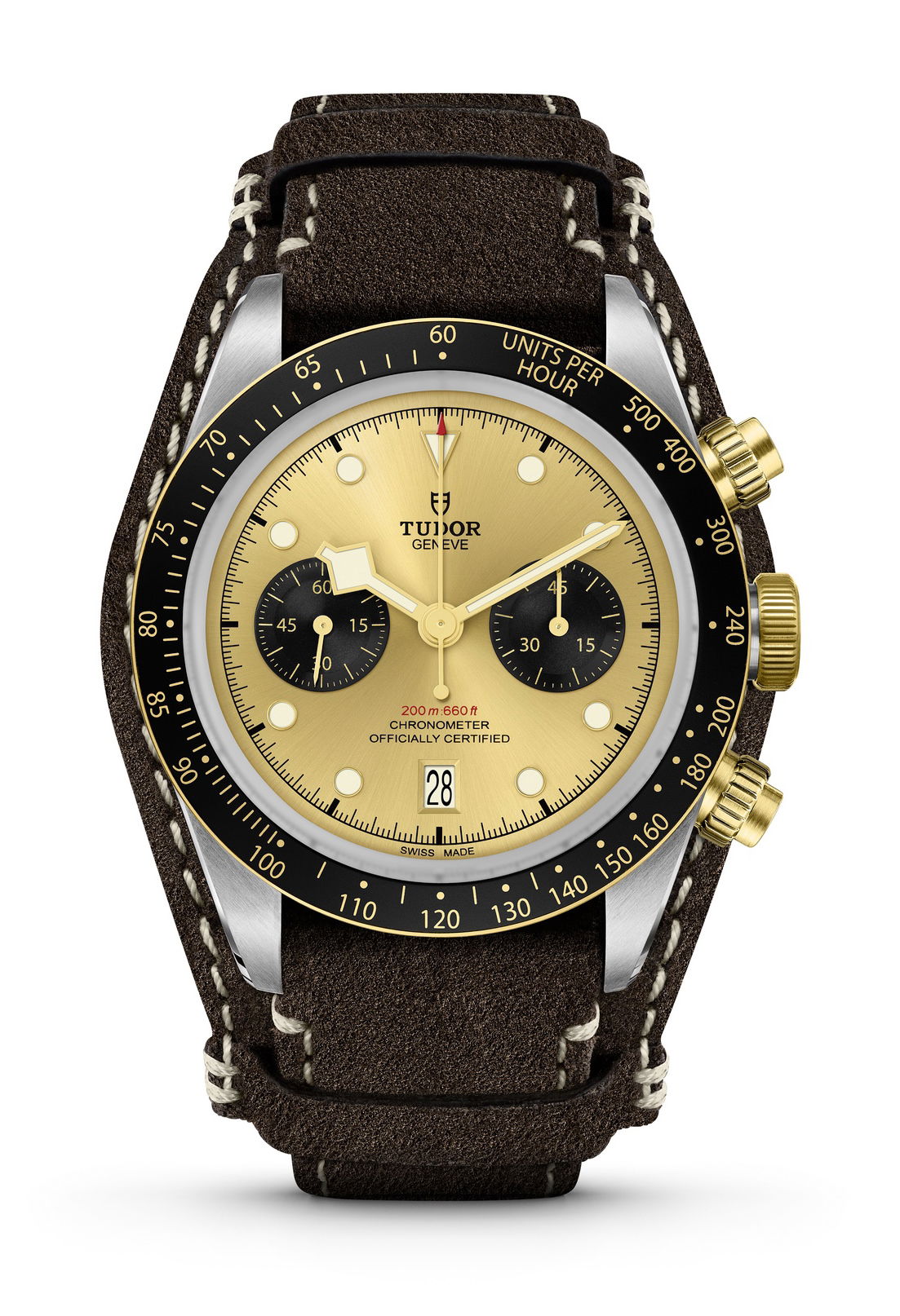 TUDOR Black Bay Chrono S&G watch