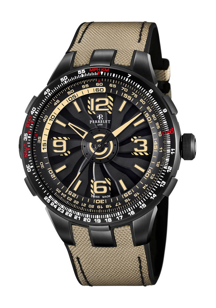 Perrelet Turbine Pilot Grand Raid watch