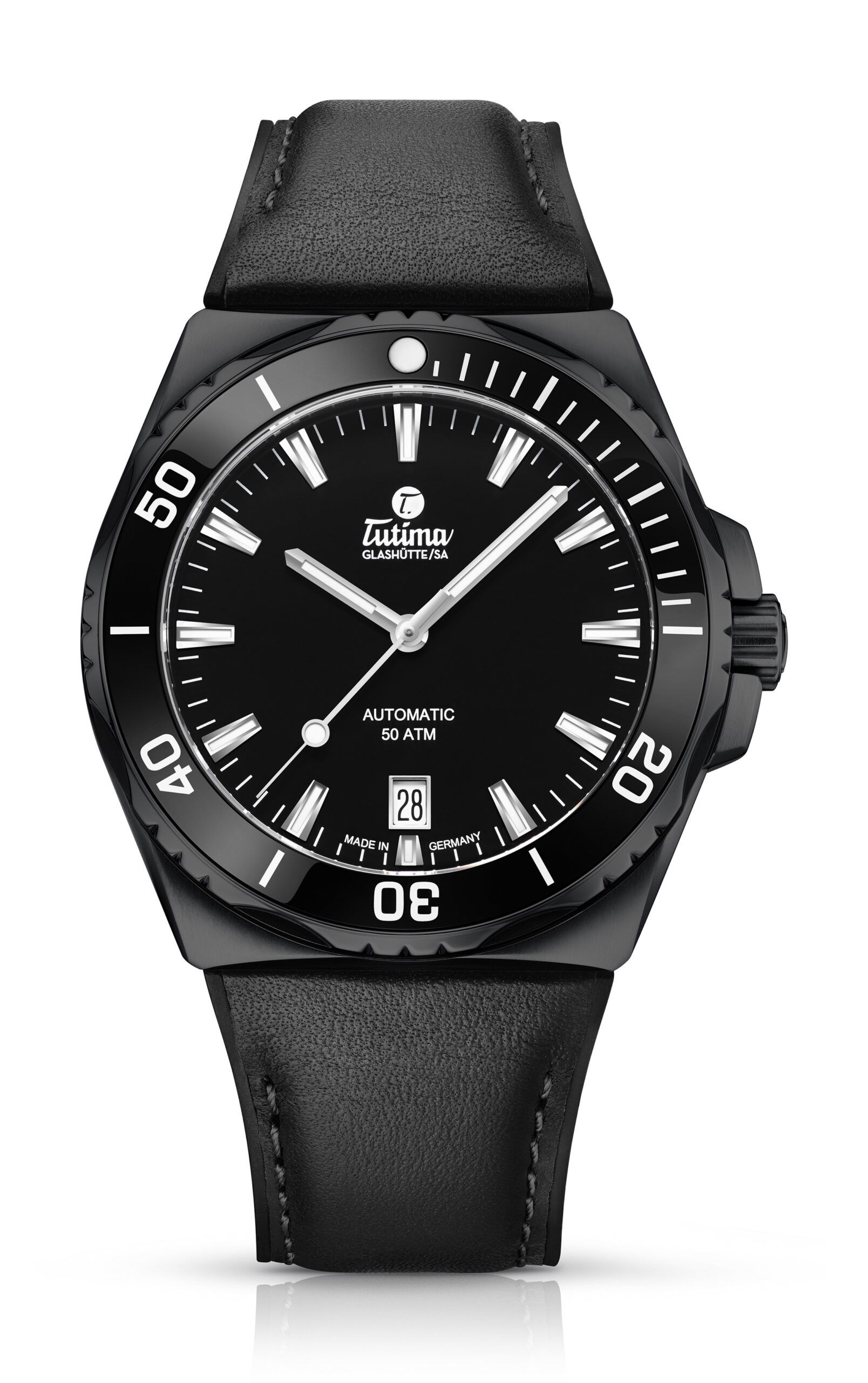 Tutima Glashütte M2 Seven Seas S 40 Black Limited Edition watch