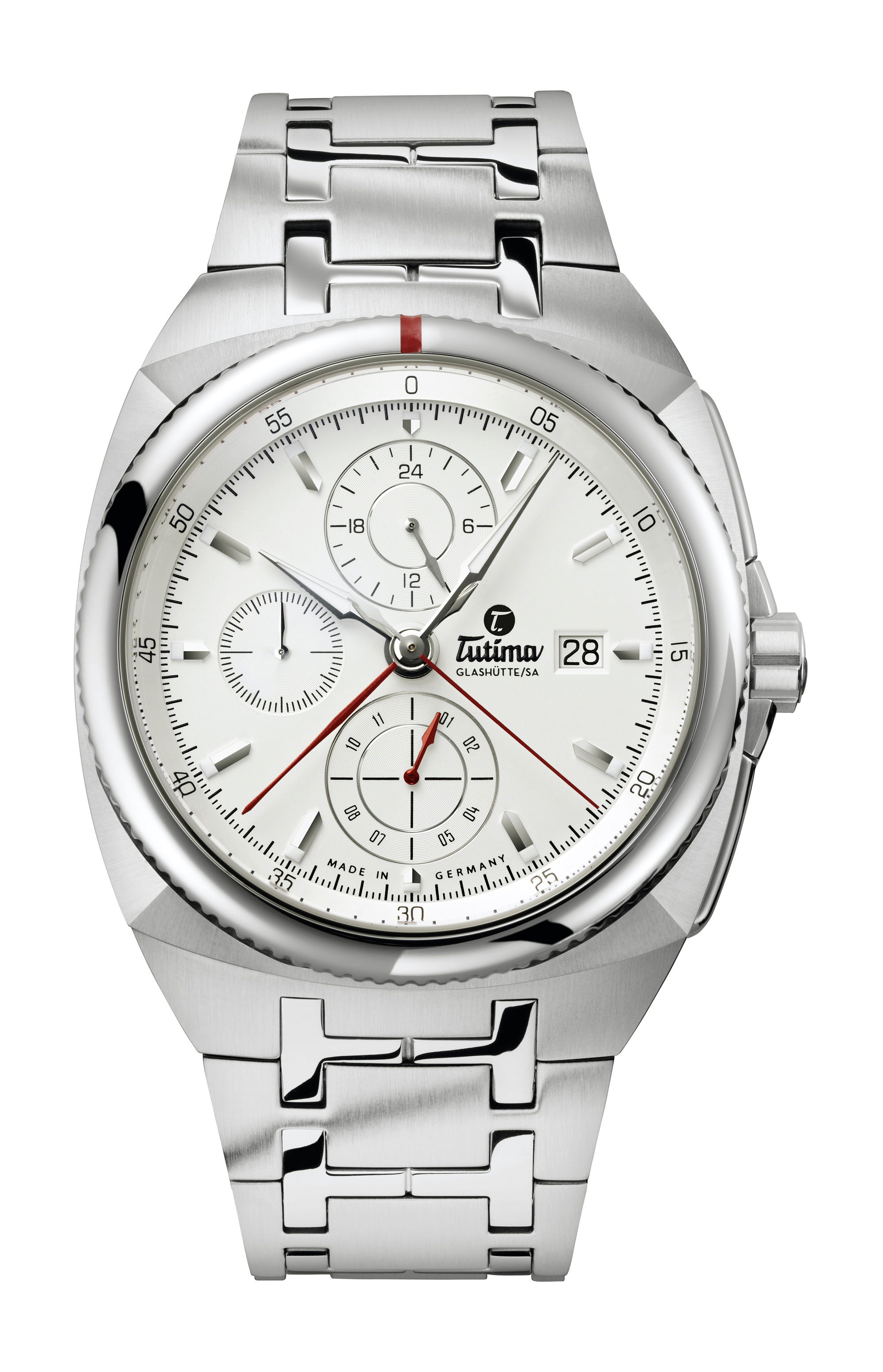 Tutima Glashütte Saxon One Chronograph watch