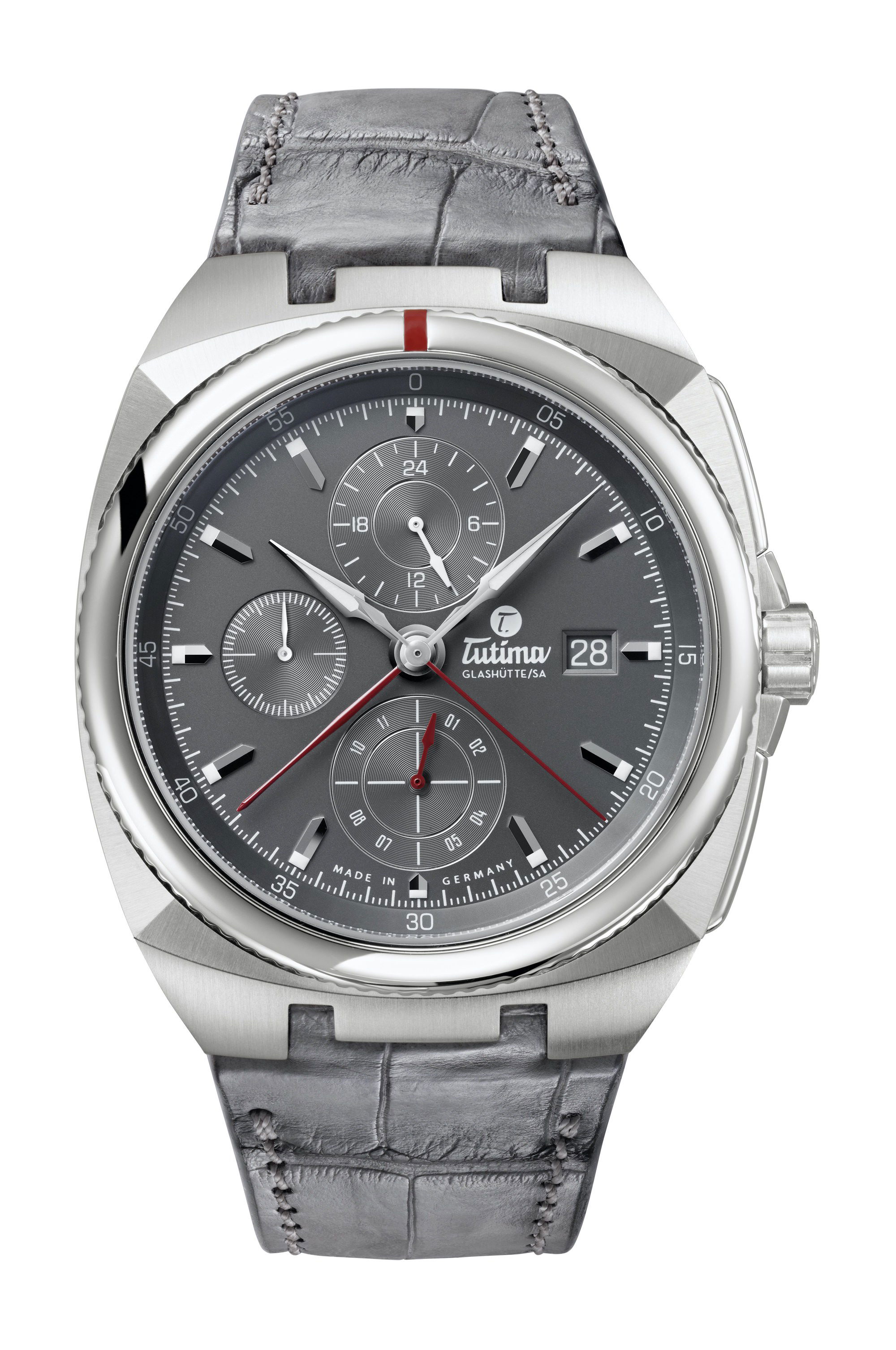 Tutima Glashütte Saxon One Chronograph watch