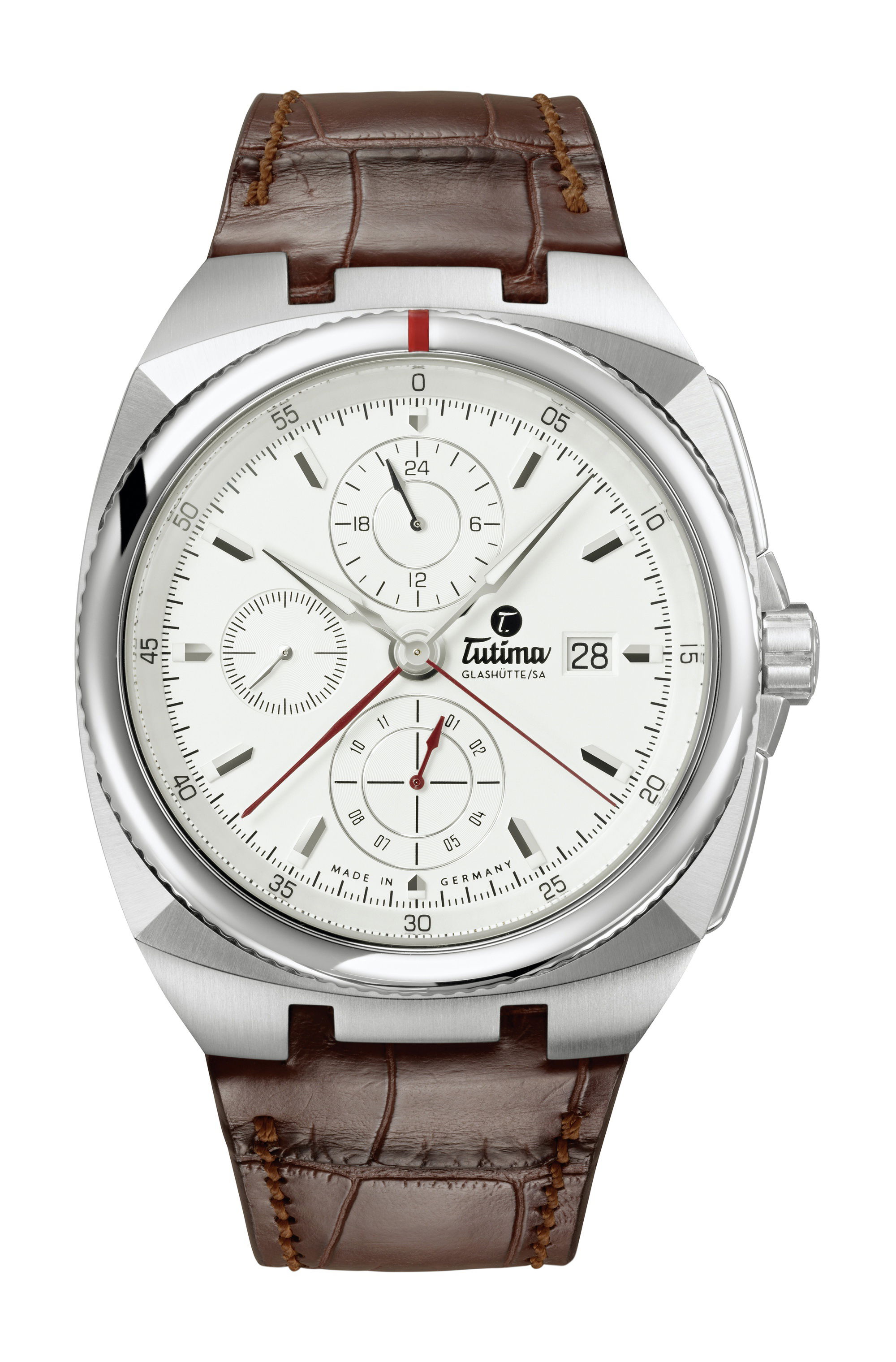 Tutima Glashütte Saxon One Chronograph watch