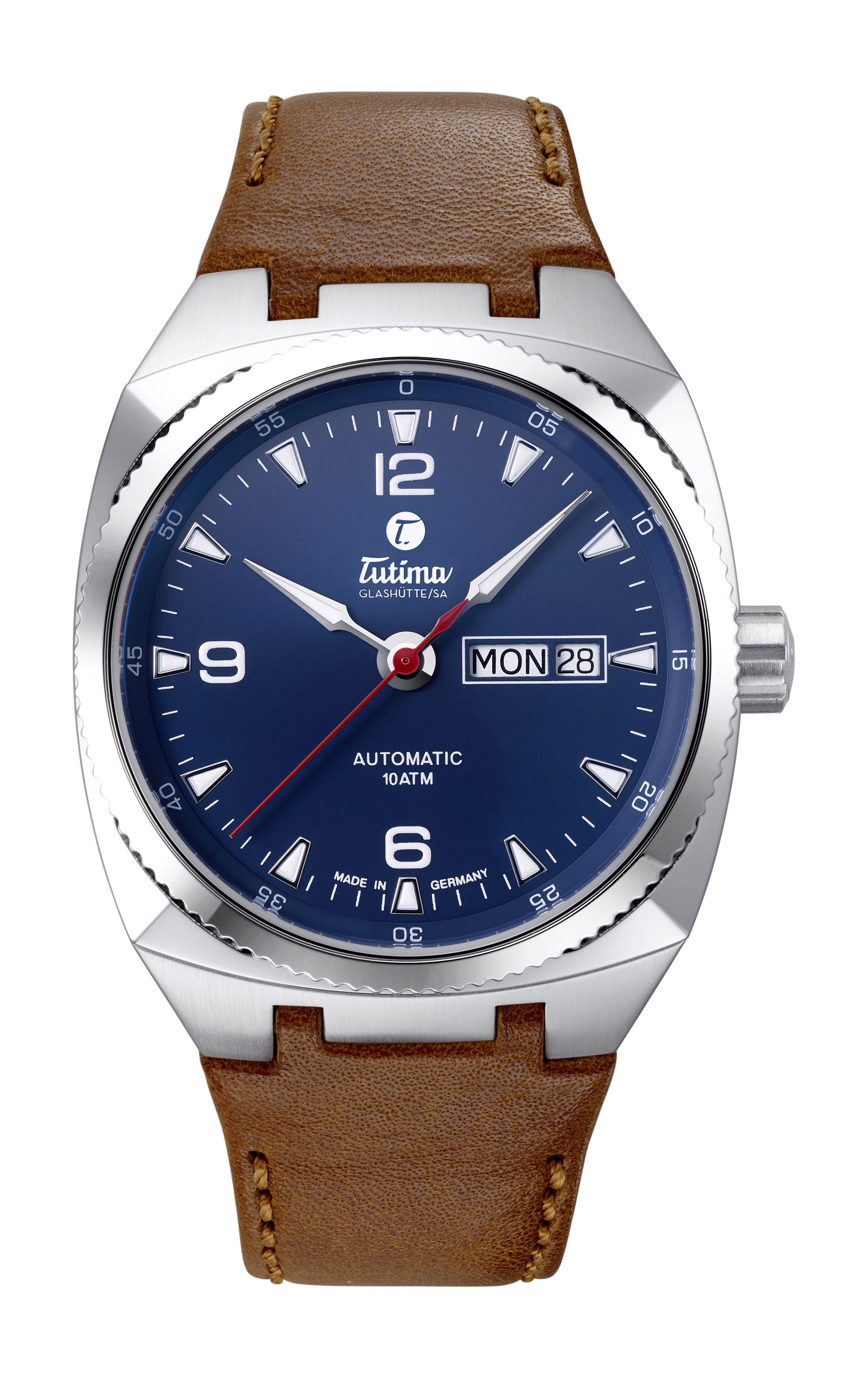 Tutima Glashütte Saxon One M Automatic Steel Blue watch