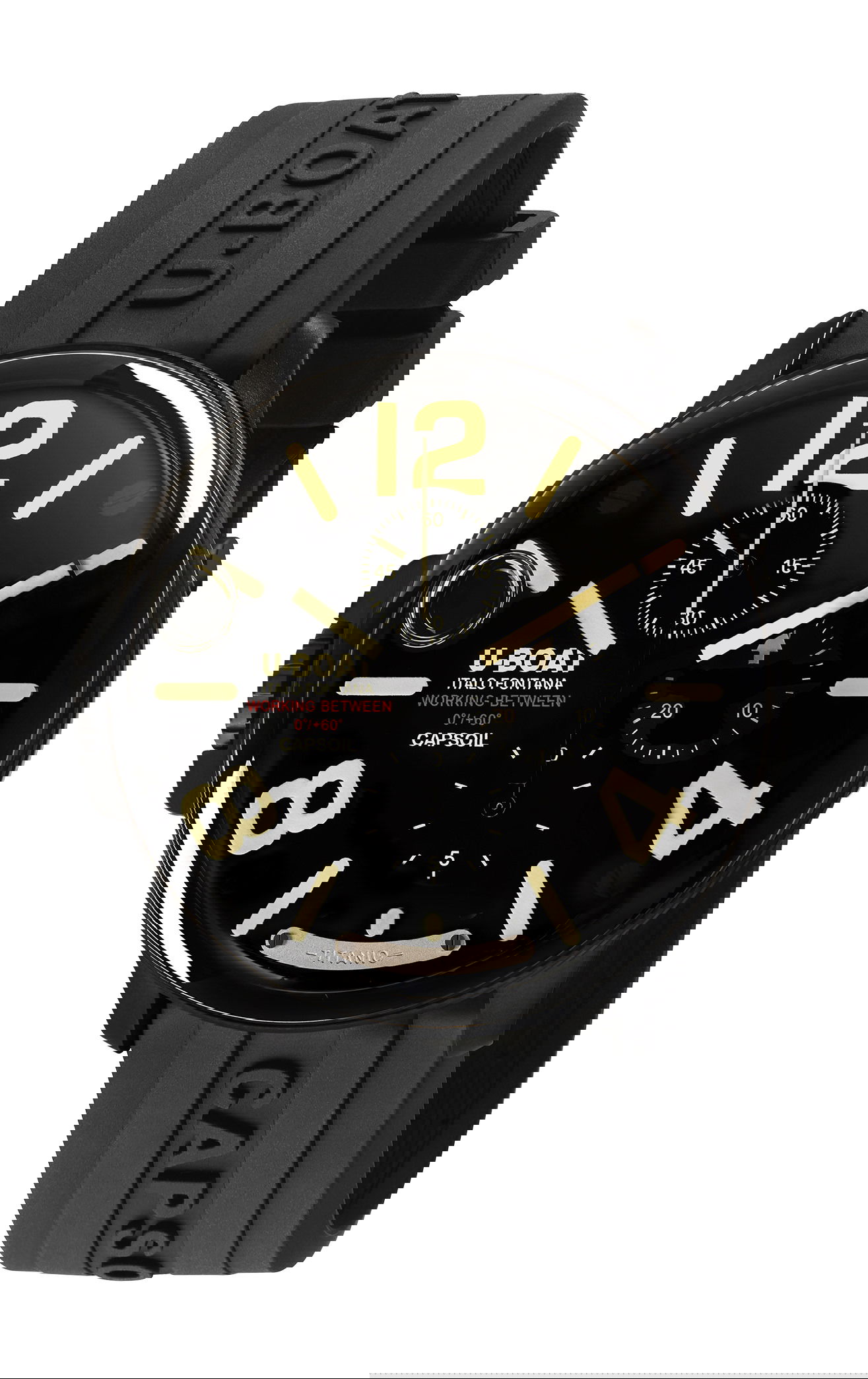 U-Boat Capsoil Titanio DLC watch