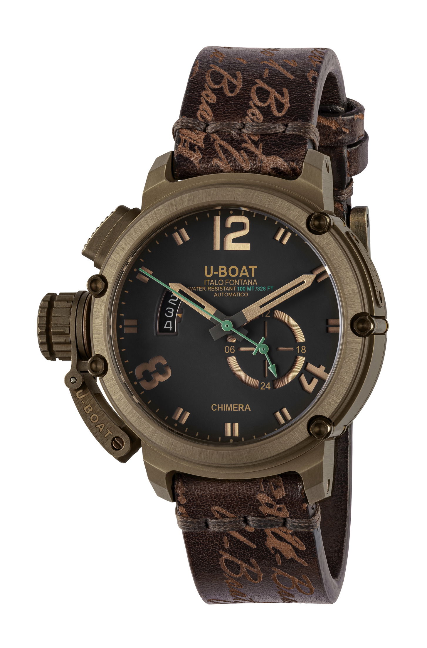 U-Boat Chimera 46 Green Bronzo watch