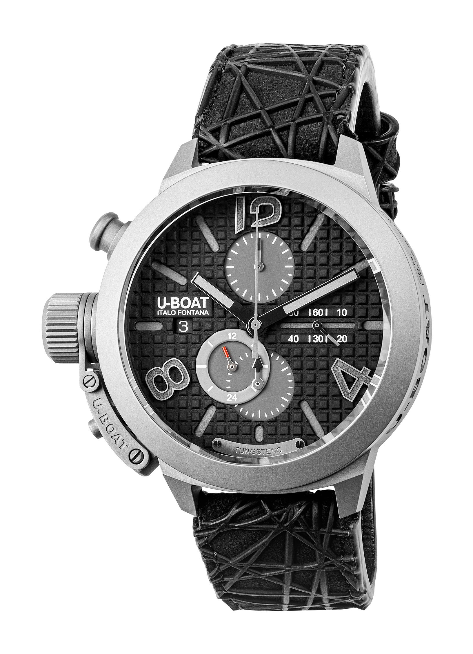 U-Boat Classico 45 Titanium Tungsten Black watch