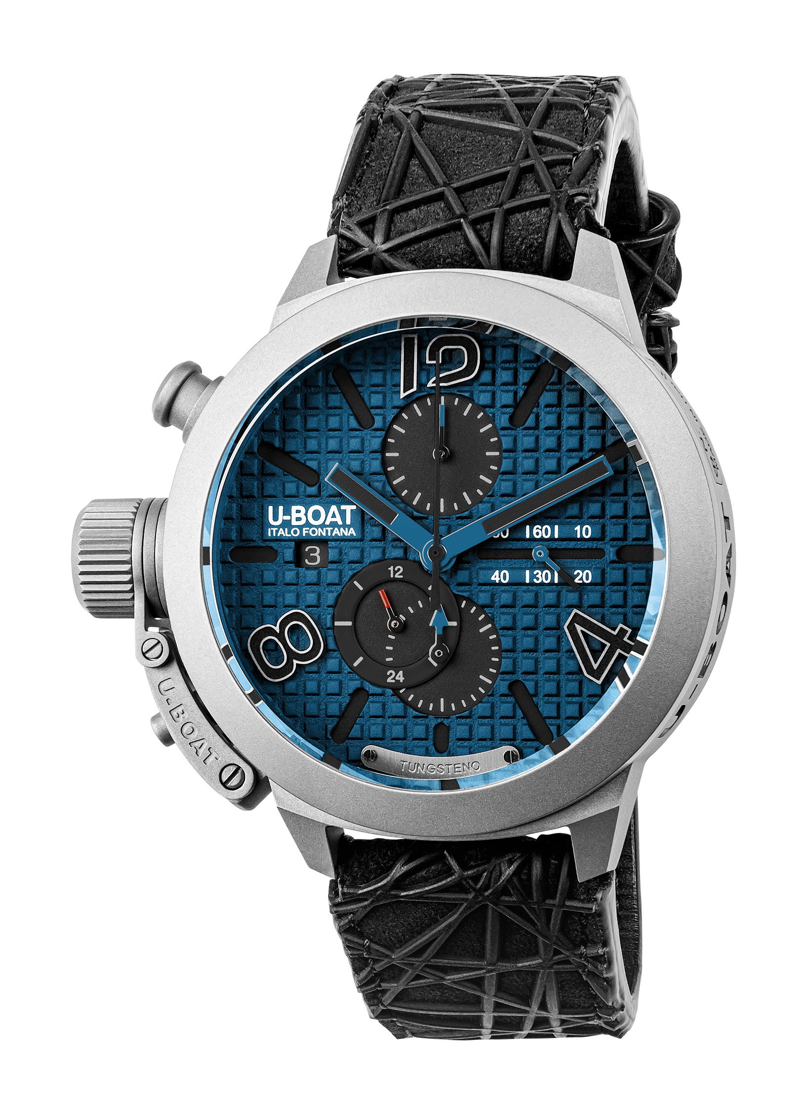 U-Boat Classico 45 Titanium Tungsten Blue watch
