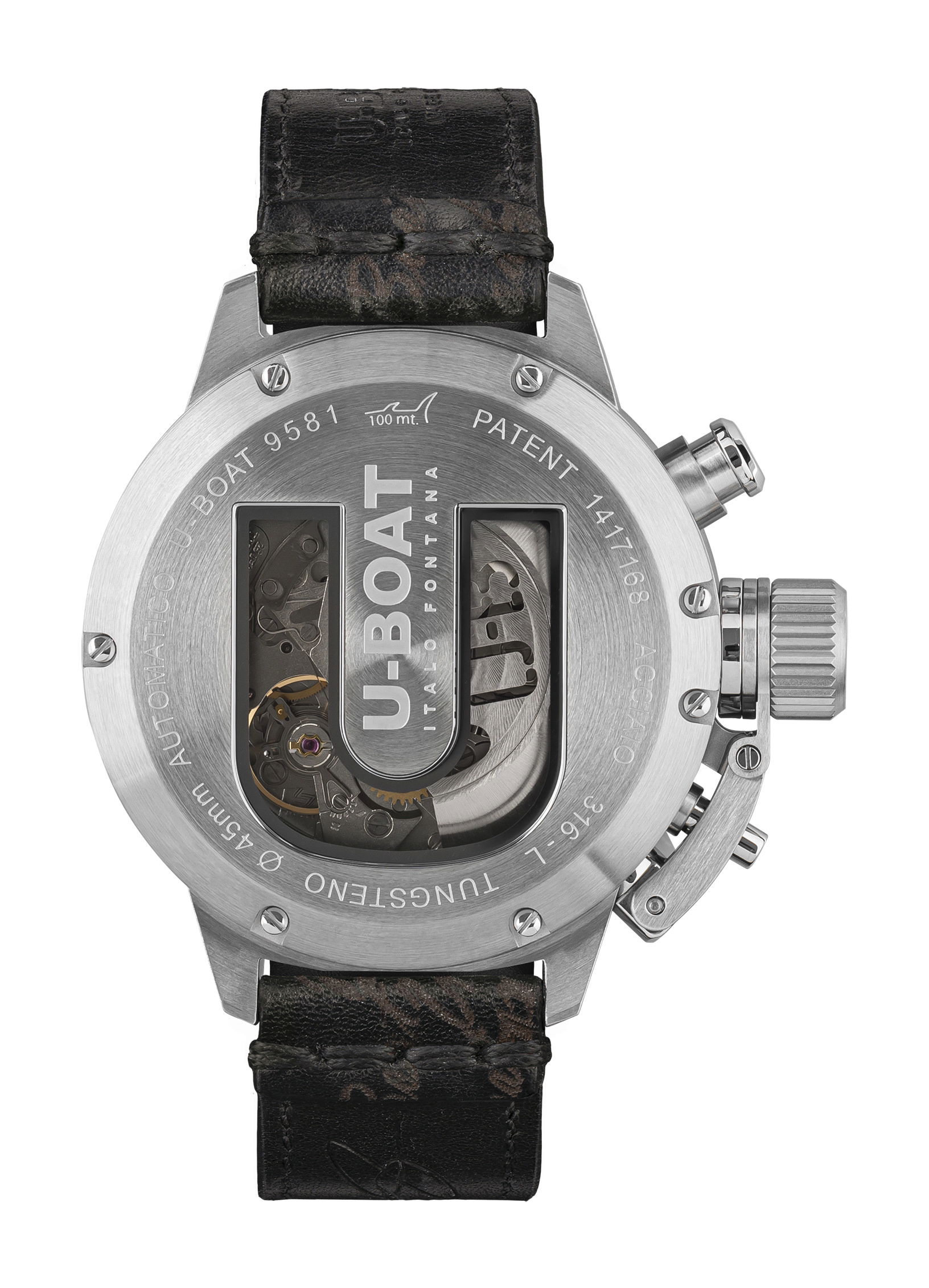 U-Boat Classico 45 Tungsteno CAS Green - View 2