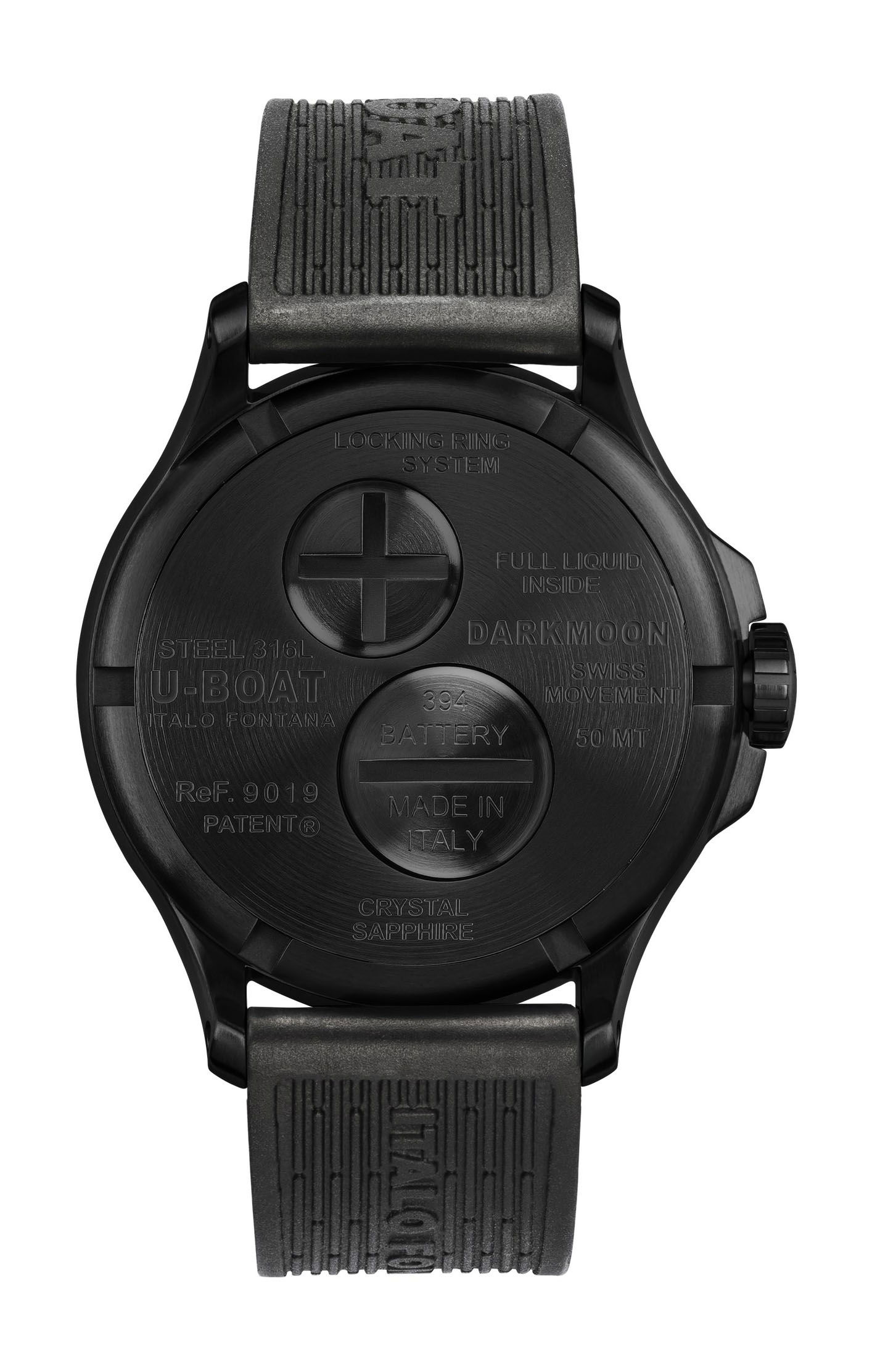 U-Boat Darkmoon 40 Black BE IPB - View 2