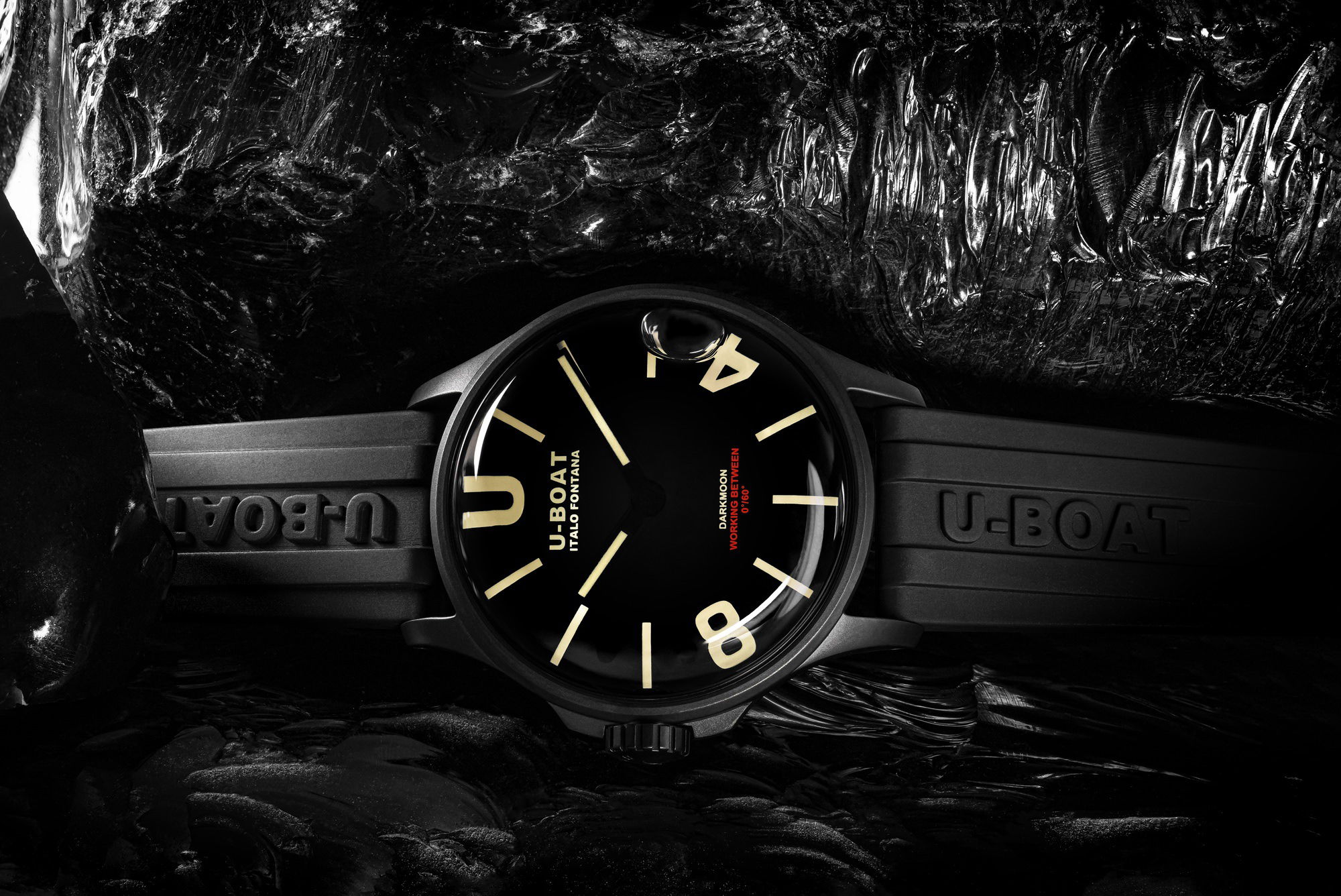 U-Boat Darkmoon 40 Black BE IPB - View 3