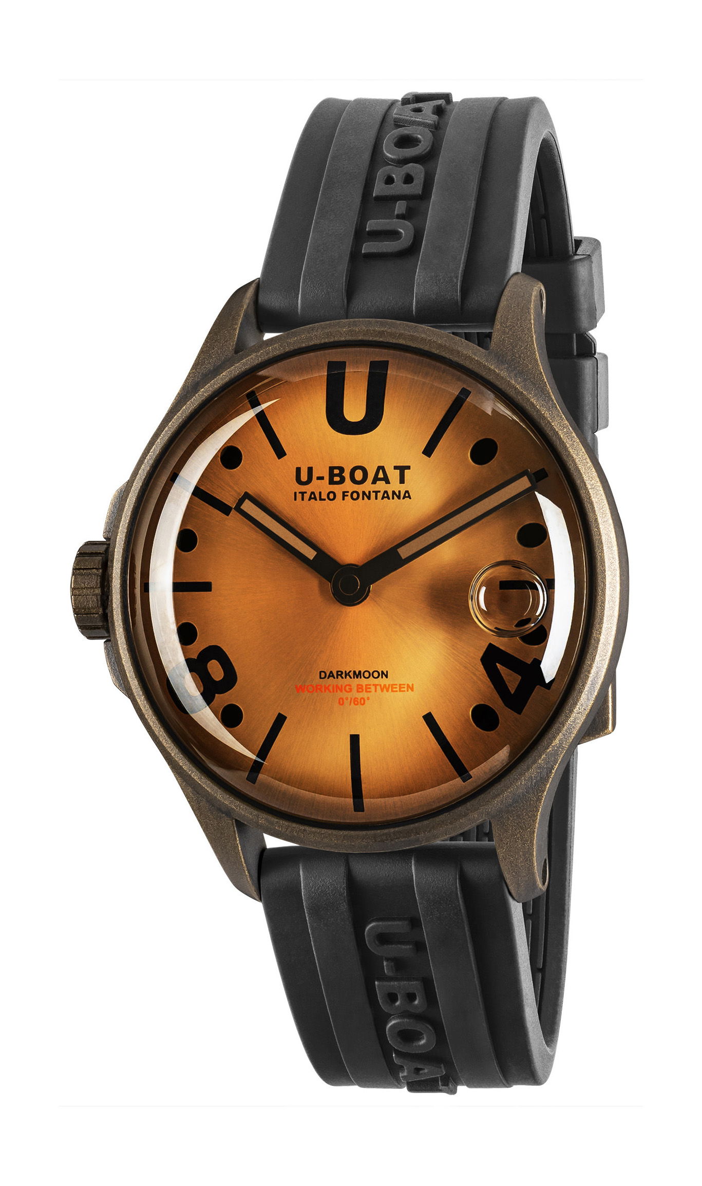 U-Boat Darkmoon 40 BR Black Vintage watch