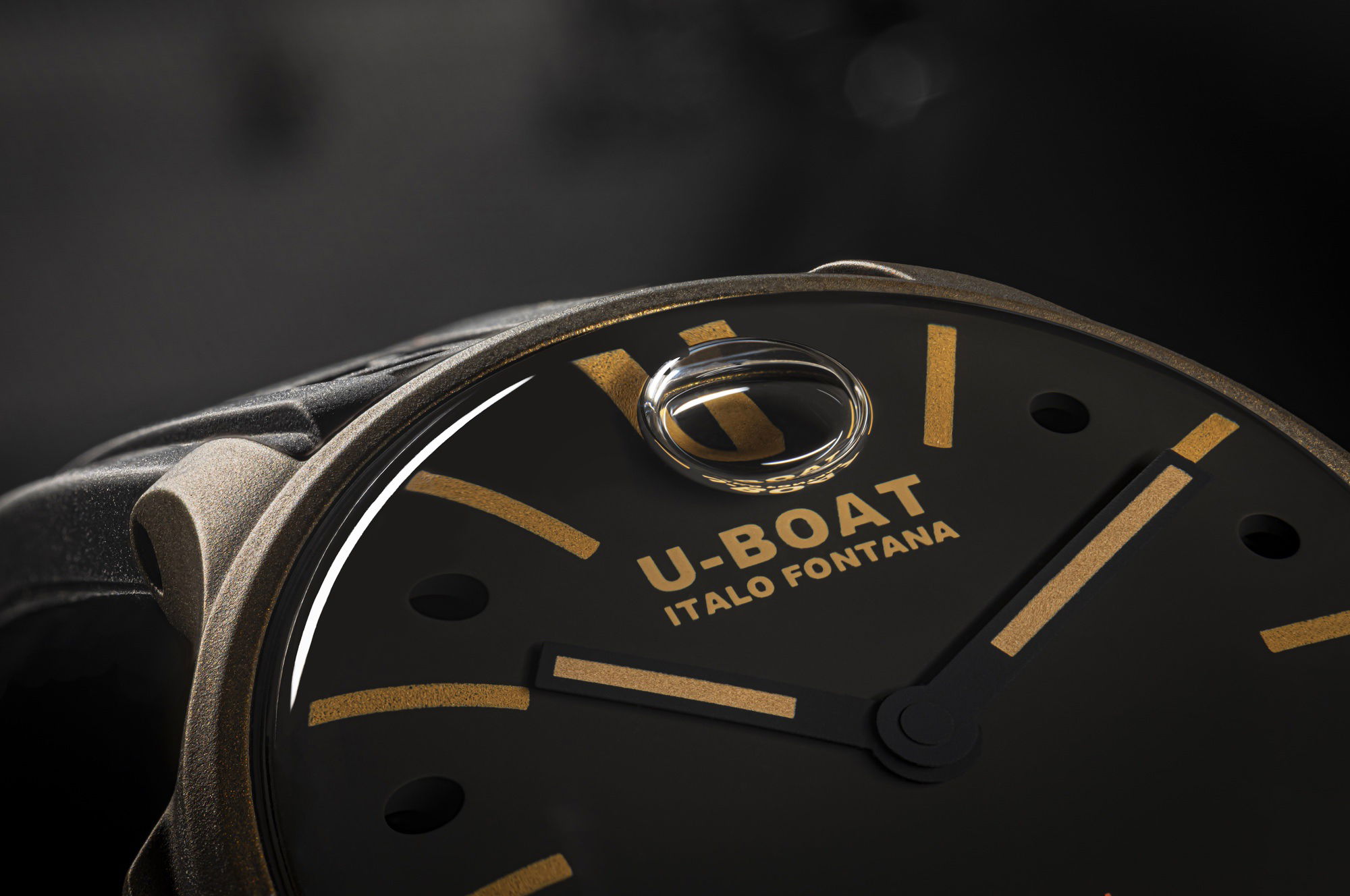 U-Boat Darkmoon 40 BR Brown Vintage - View 2