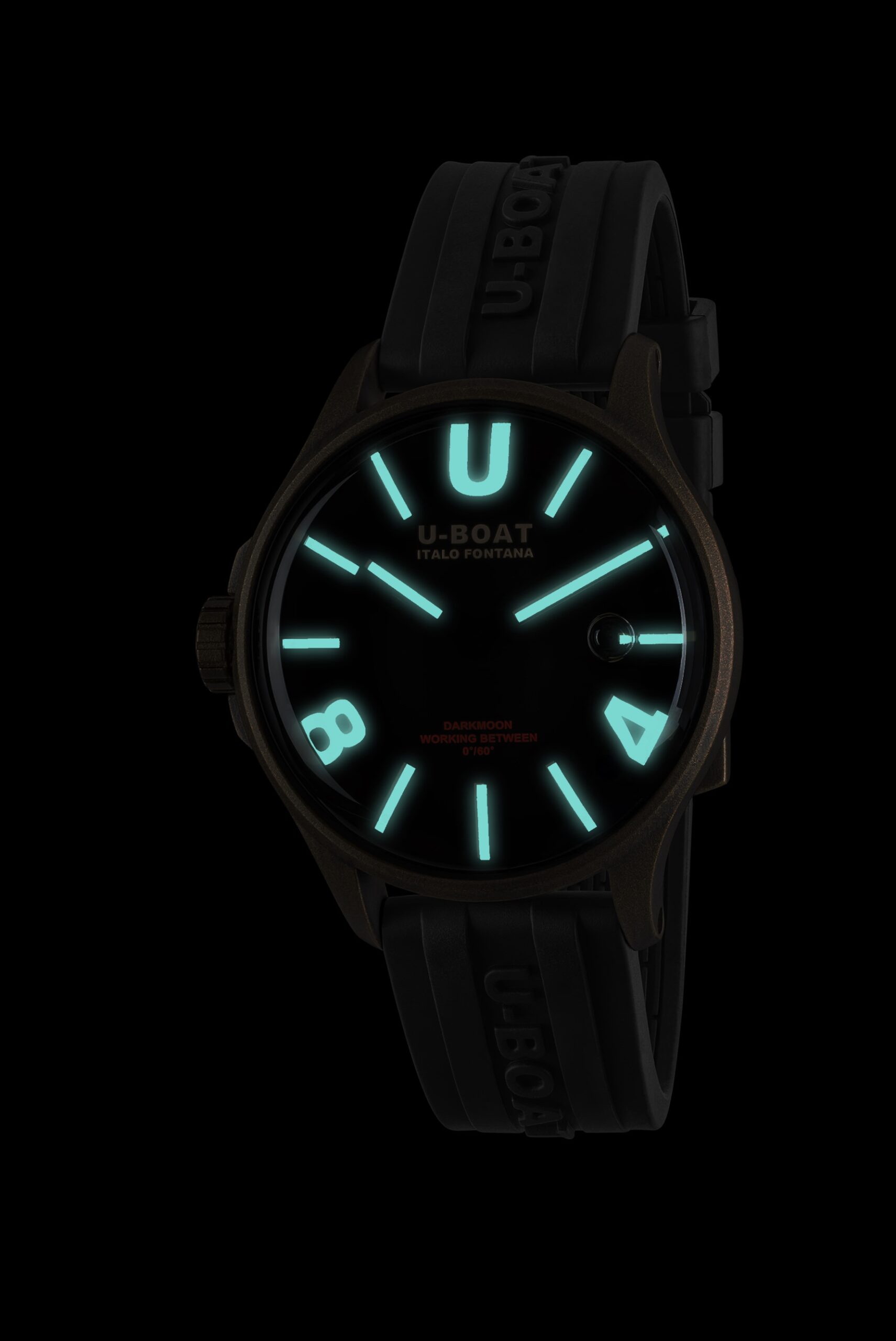 U-Boat Darkmoon 40 BR Brown Vintage - View 3