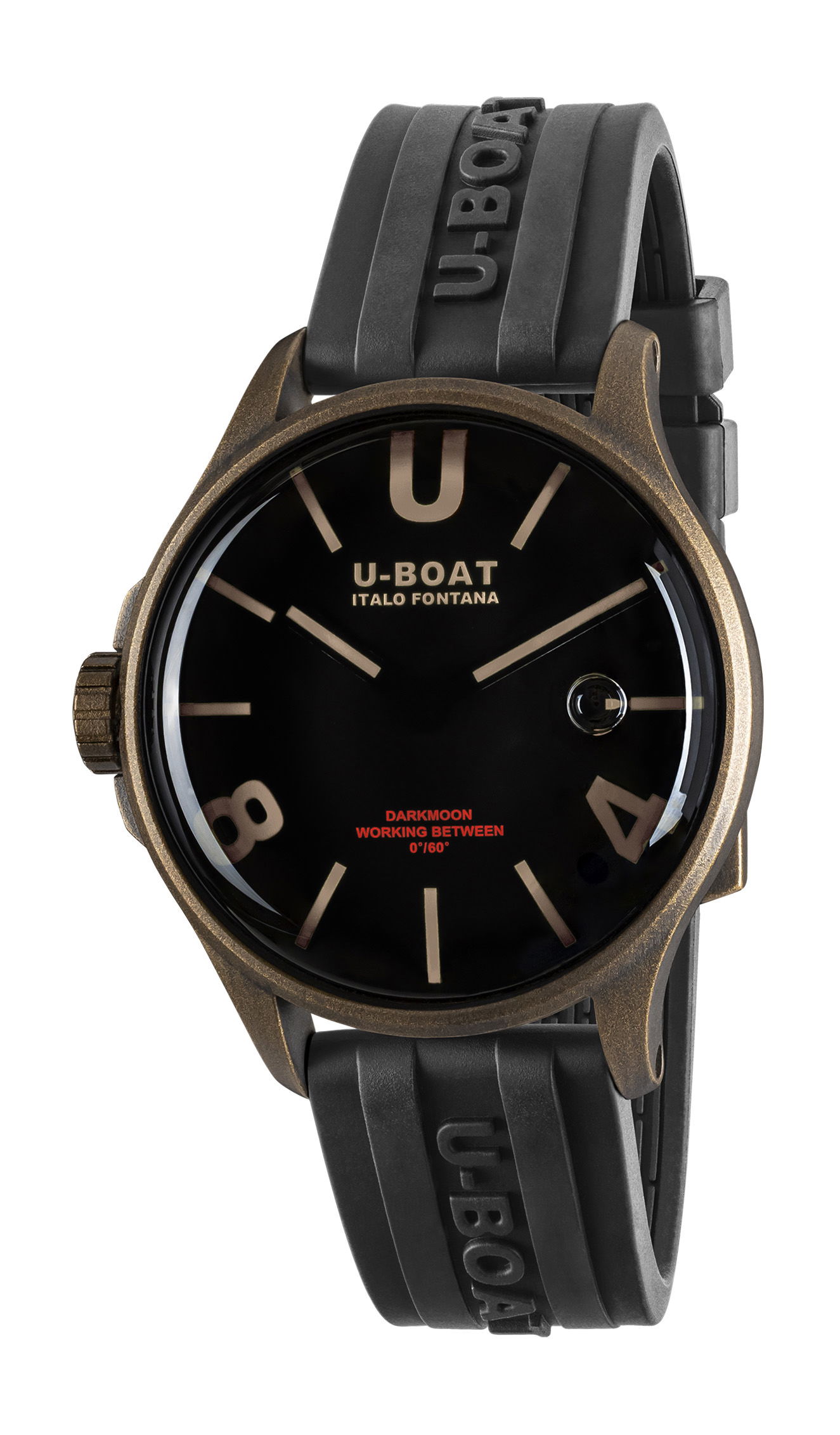 U-Boat Darkmoon 40 BR Brown Vintage watch