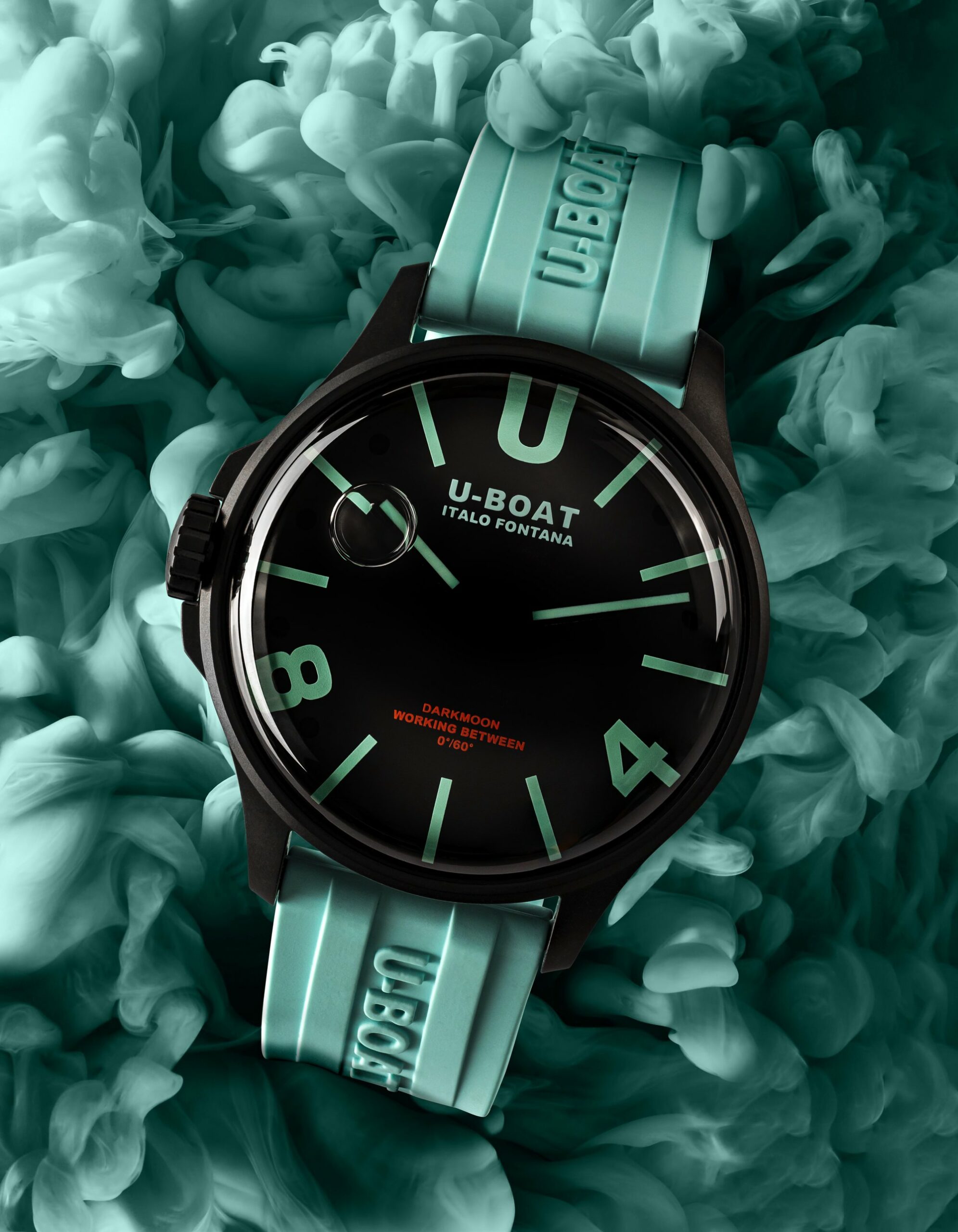 U-Boat Darkmoon 44 Aquamarine - View 3
