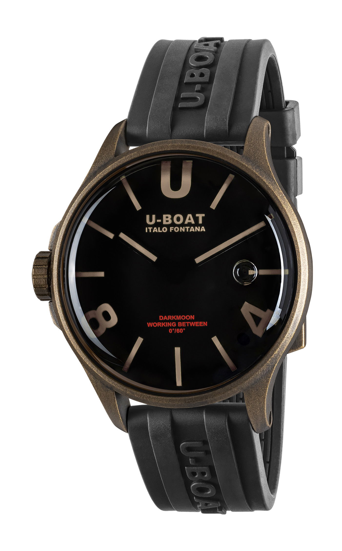 U-Boat Darkmoon 44 BR Brown Vintage watch