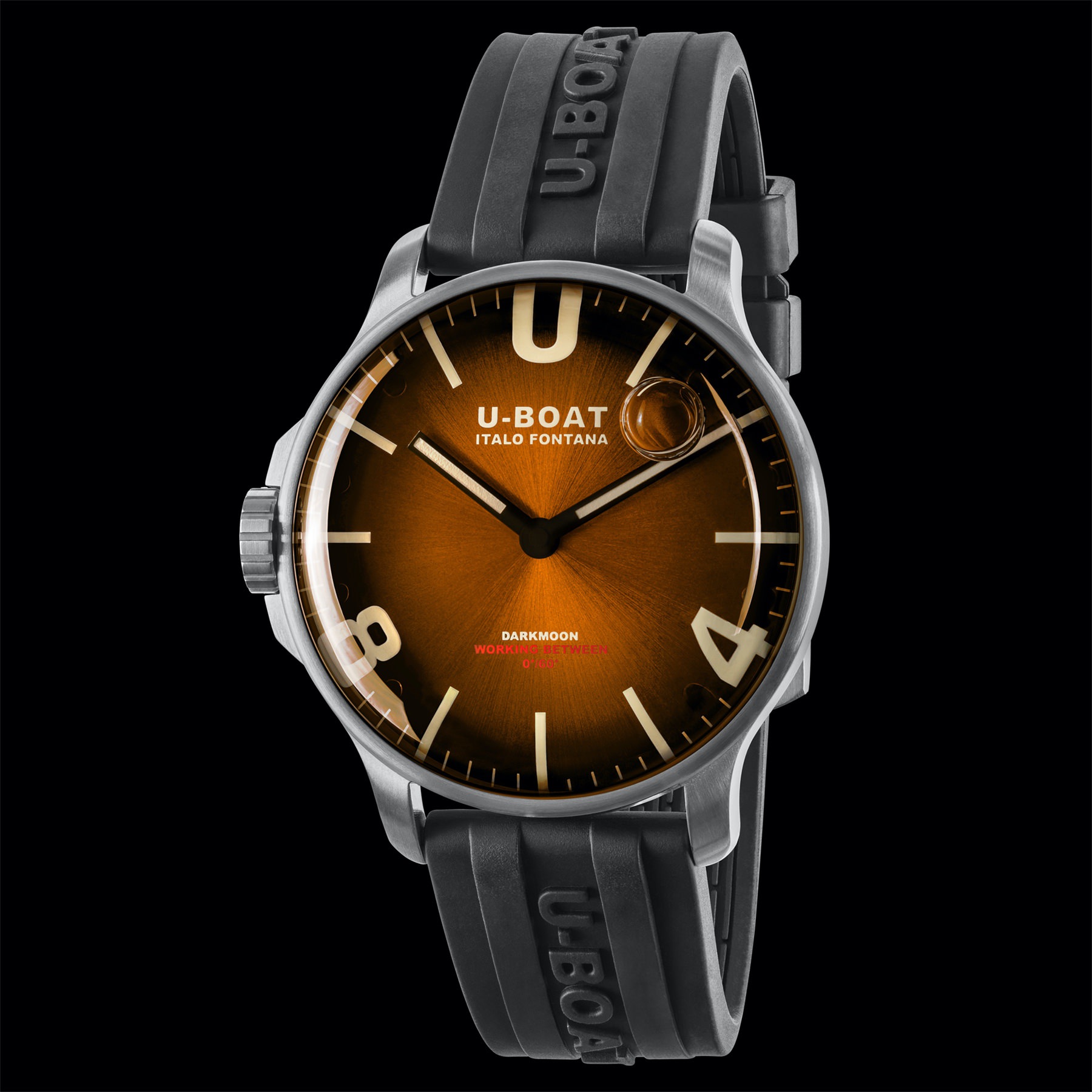 U-Boat Darkmoon 44 Brown SS Soleil - View 2