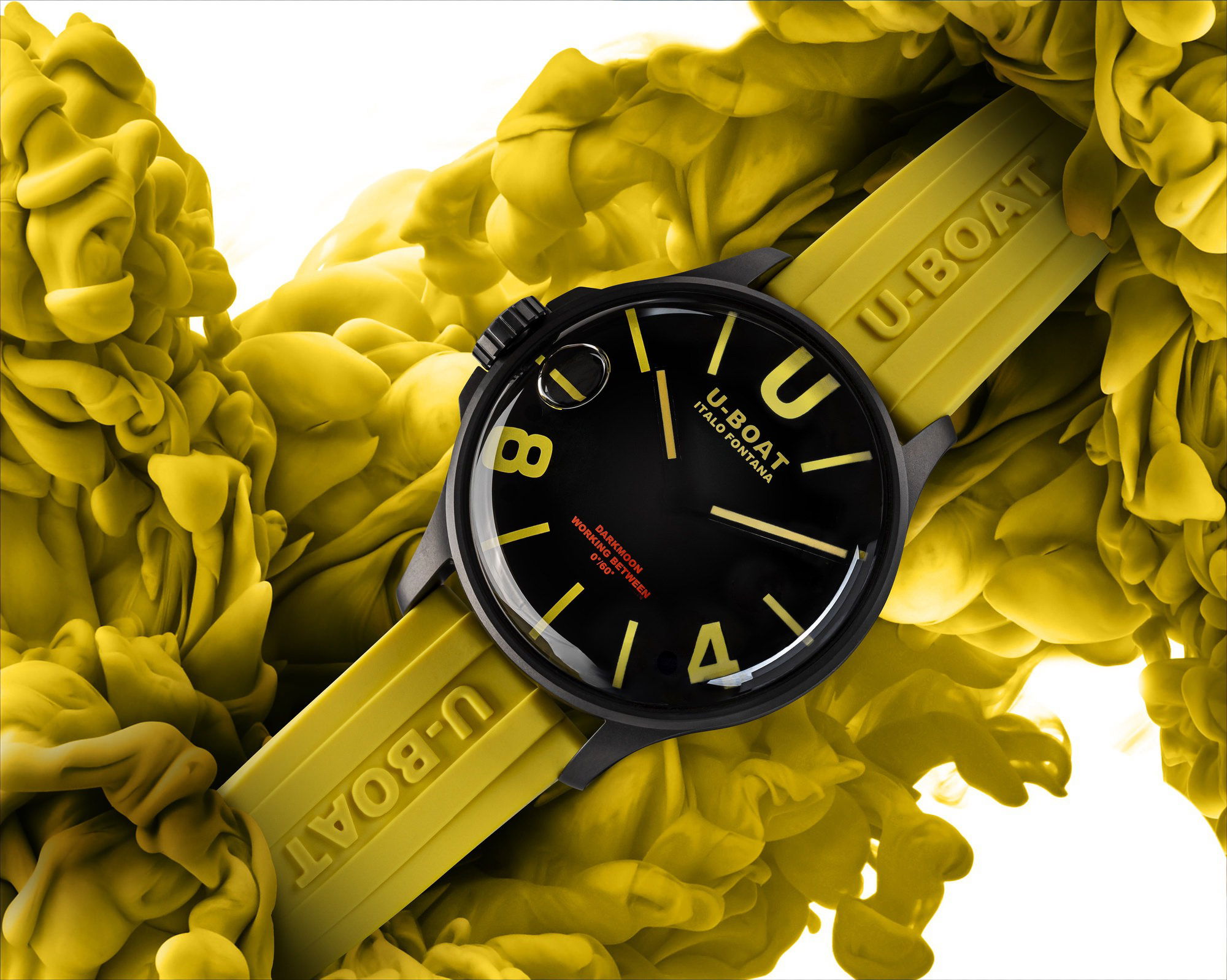 U-Boat Darkmoon 44 Yellow - View 2