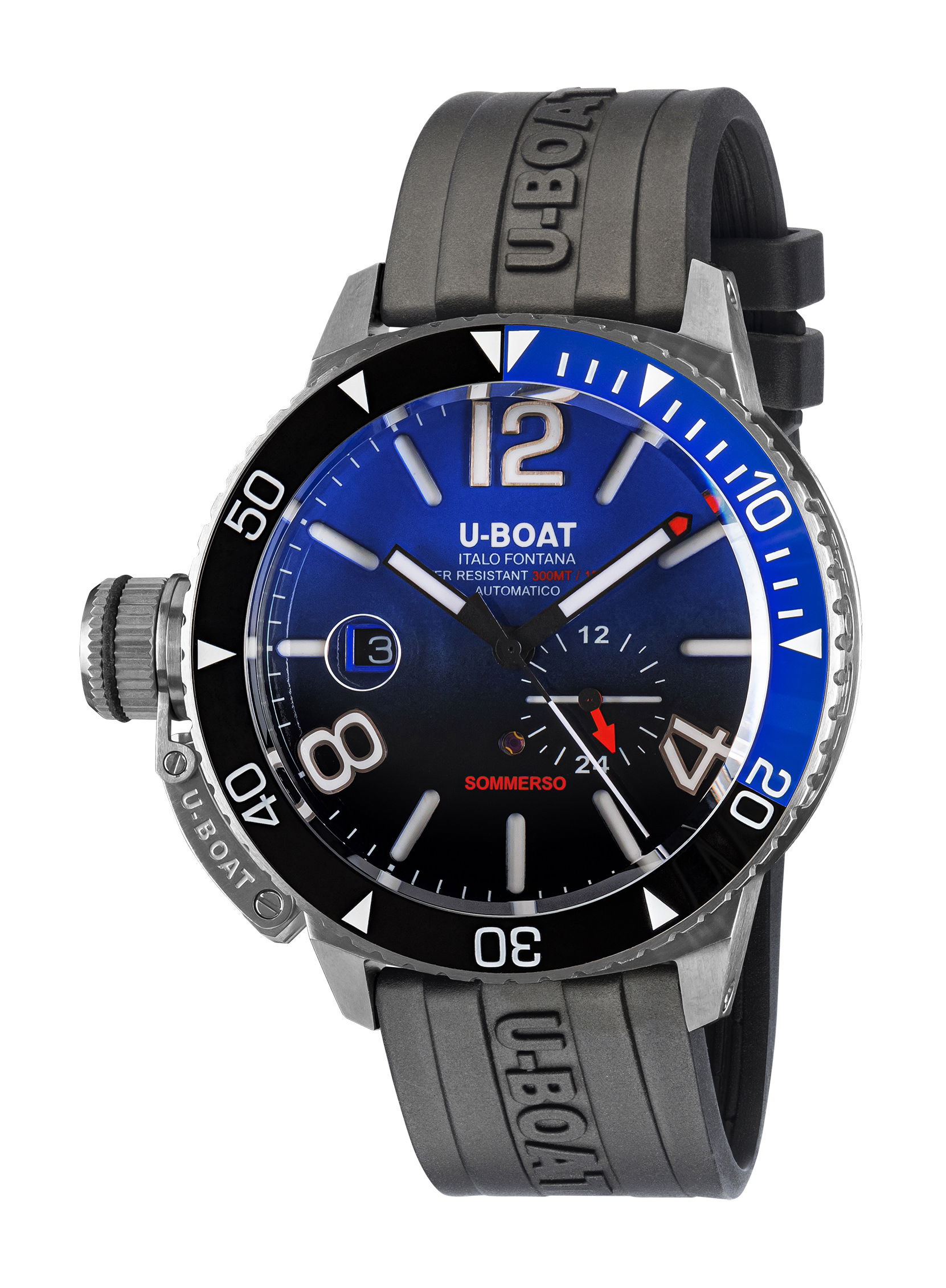 U-Boat Somerso Ceramic Blue watch