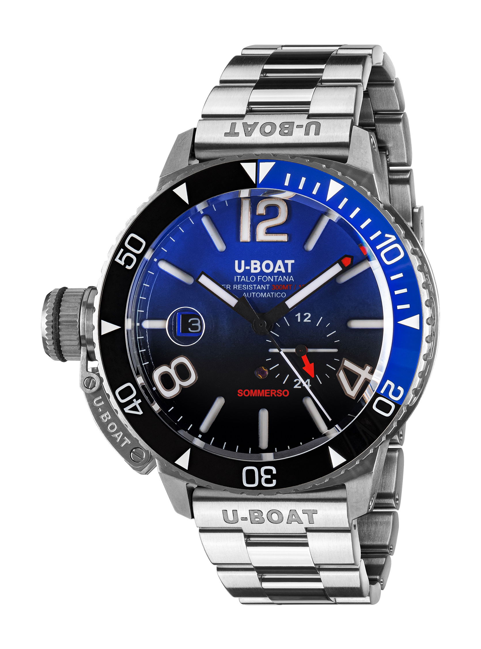 U-Boat Somerso Ceramic Blue/MT watch