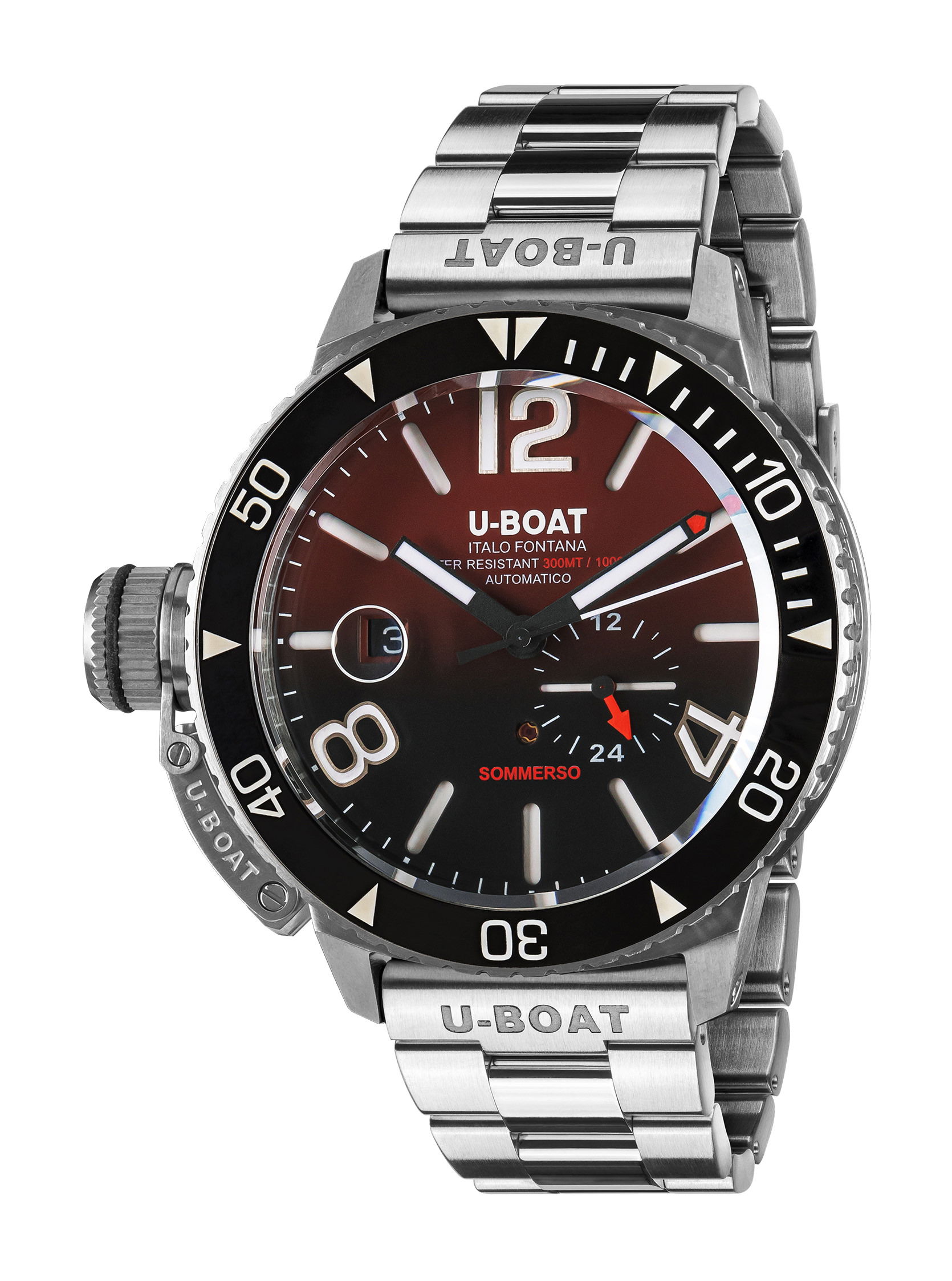 U-Boat Somerso Ceramic Bordeaux/MT watch