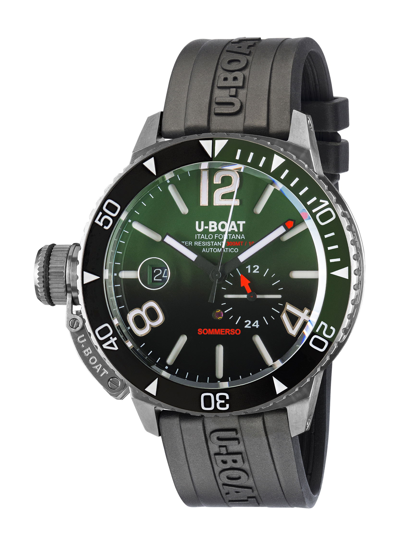 U-Boat Somerso Ceramic Green watch