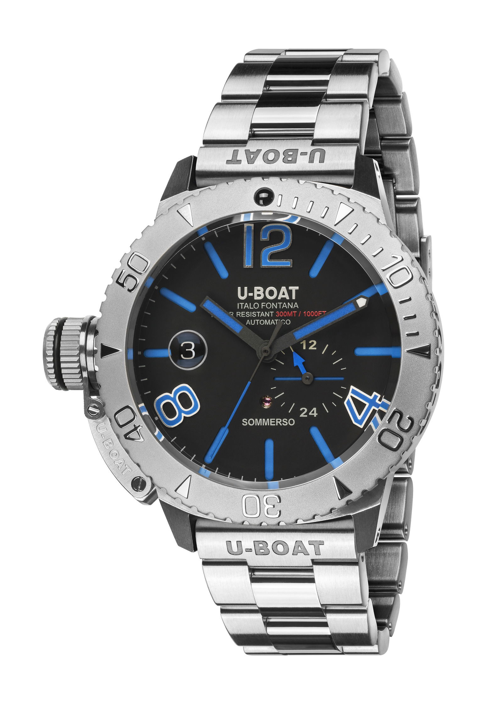 U-Boat Sommerso 46 Blue watch