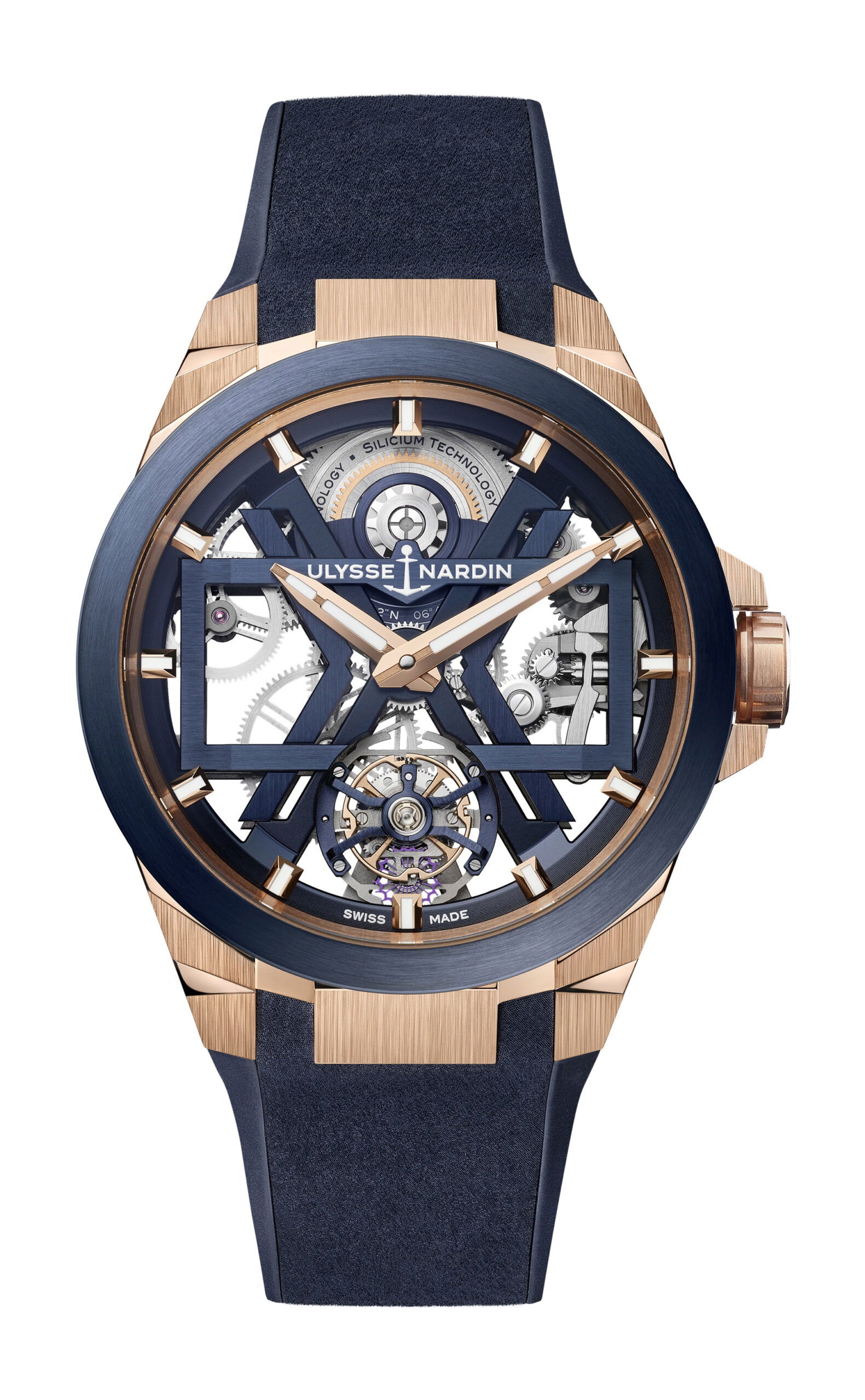 Ulysse Nardin Blast Tourbillon Blue & Gold watch