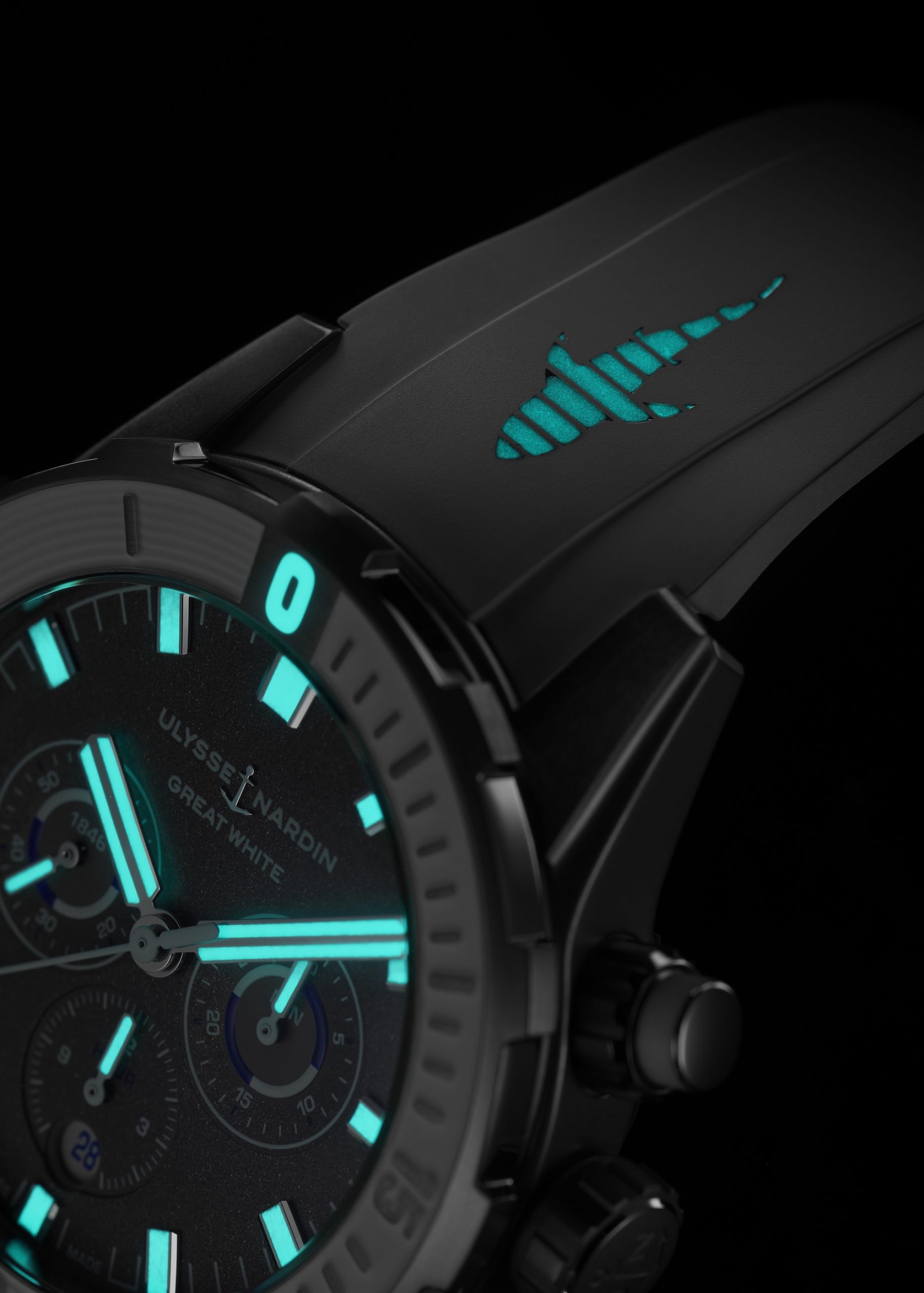 Ulysse Nardin Diver Chronograph “Great White” - View 2