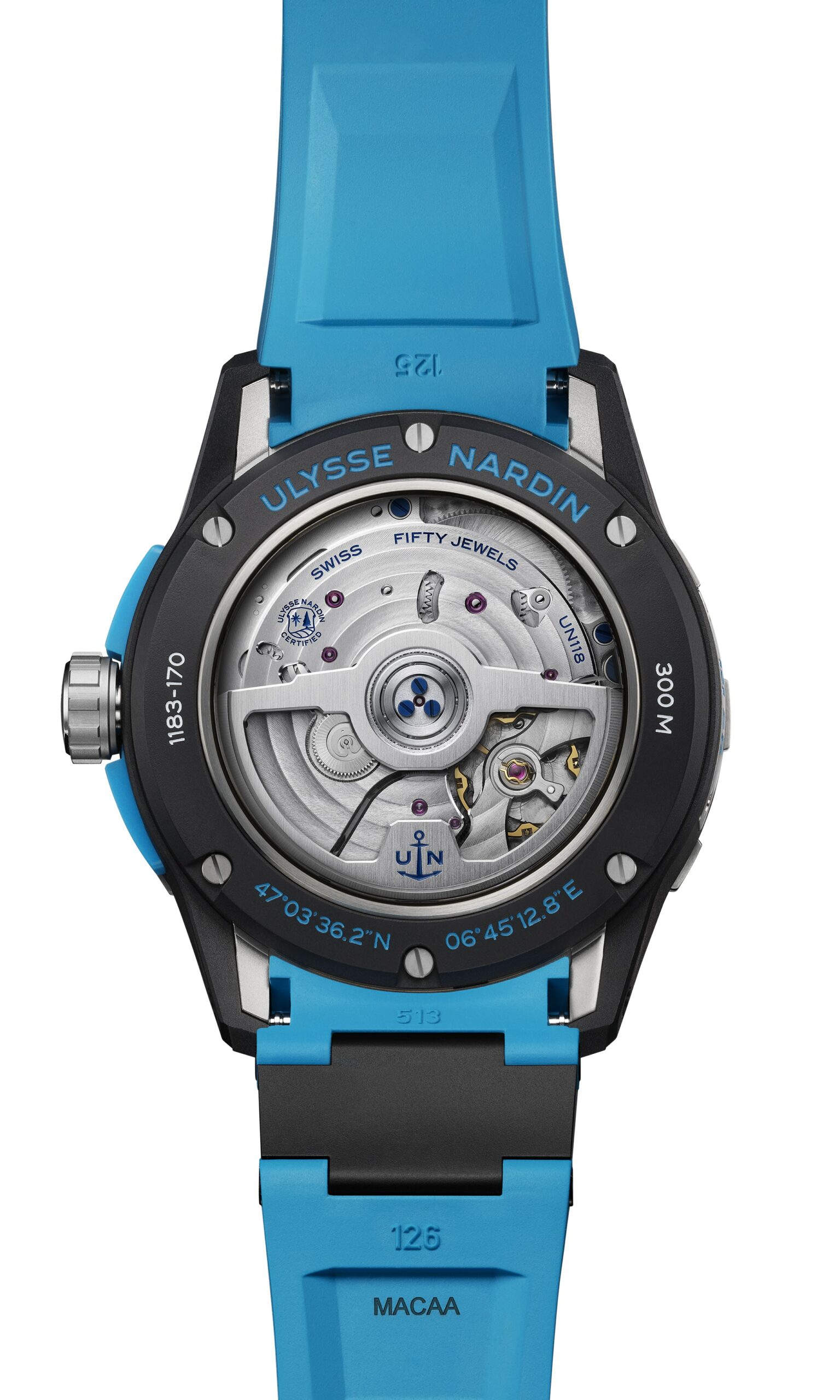 Ulysse Nardin Diver Net Azure - View 2