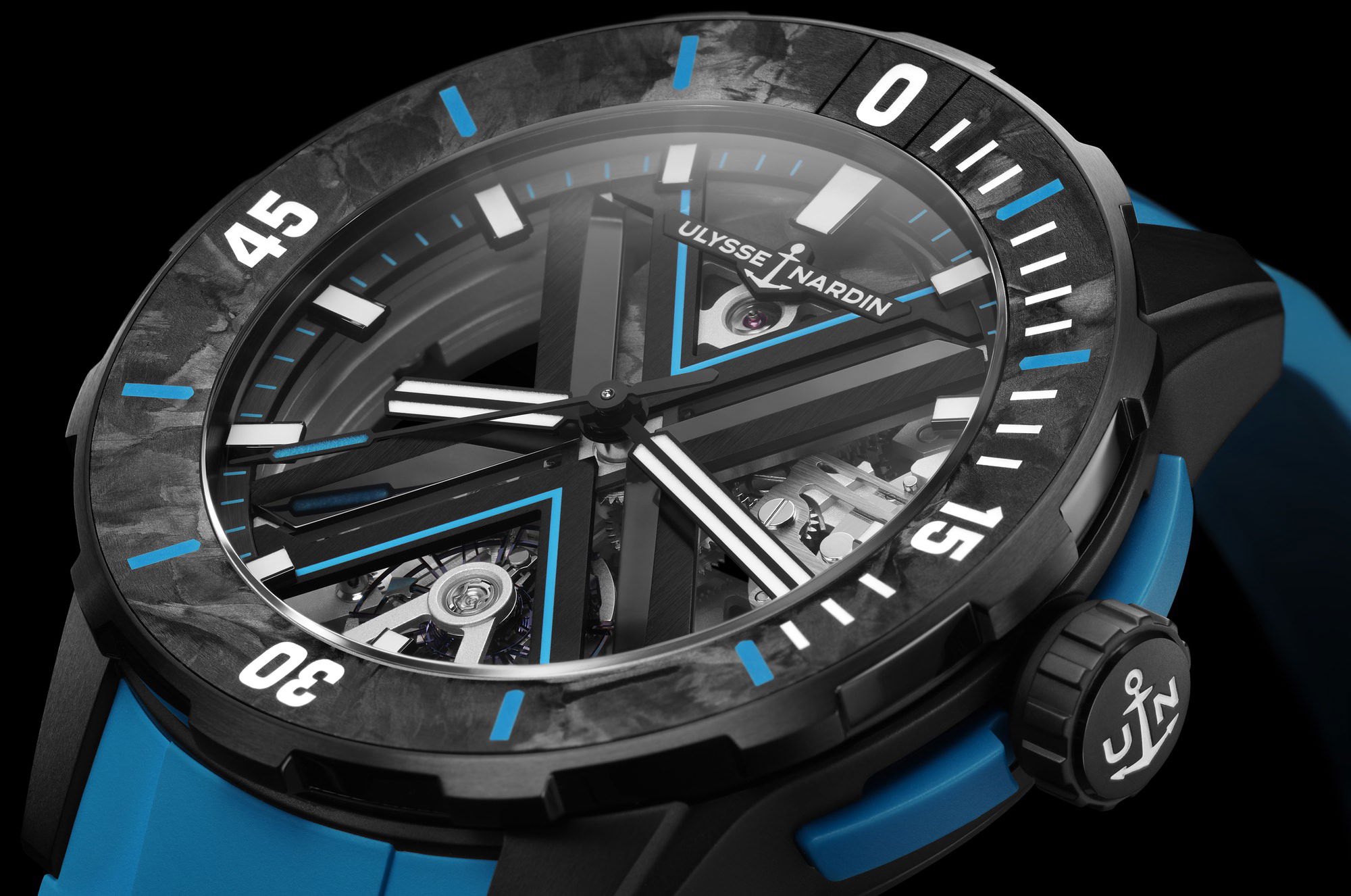 Ulysse Nardin Diver X Skeleton Azure - View 2