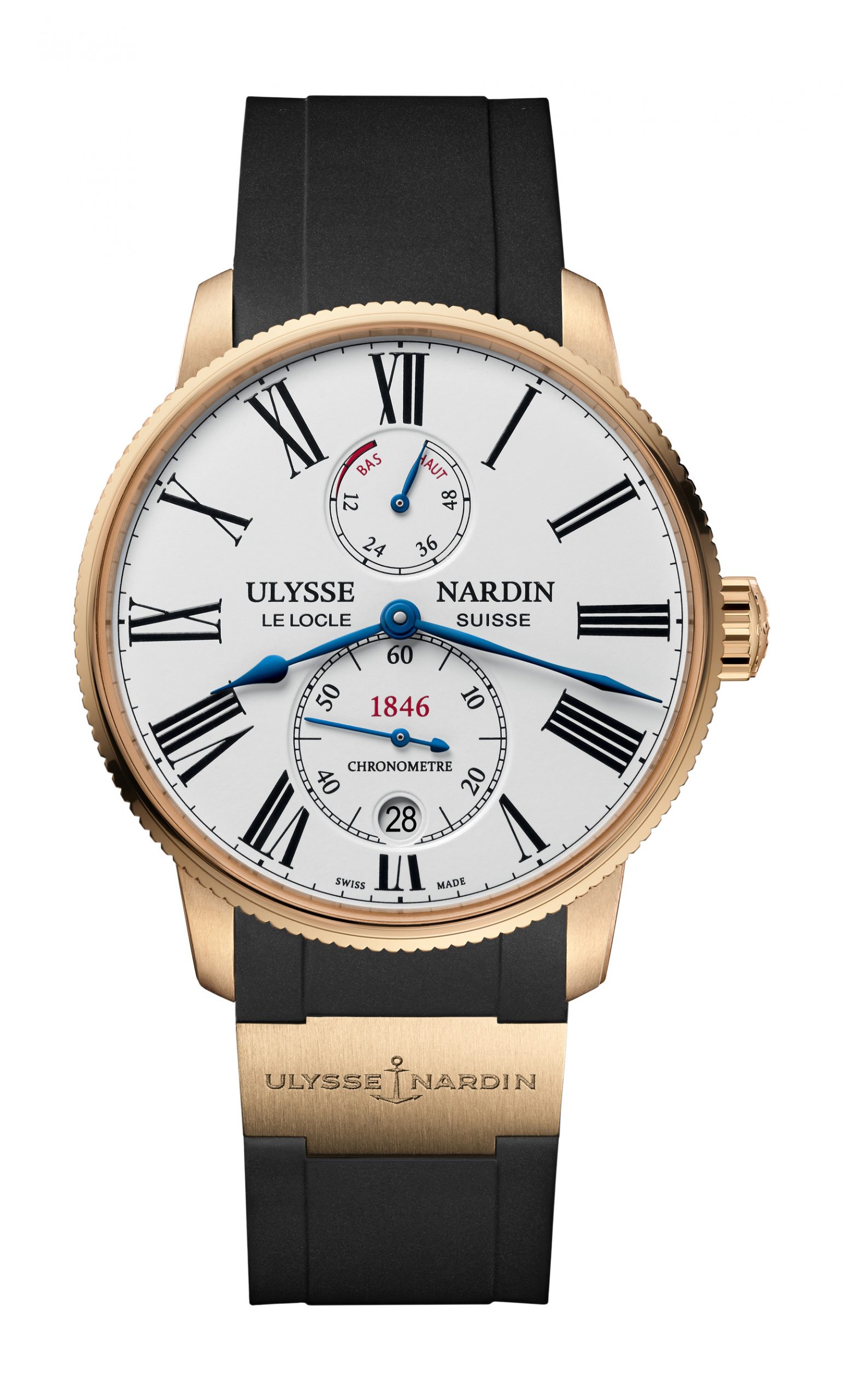 Ulysse Nardin Marine Torpilleur 42mm watch