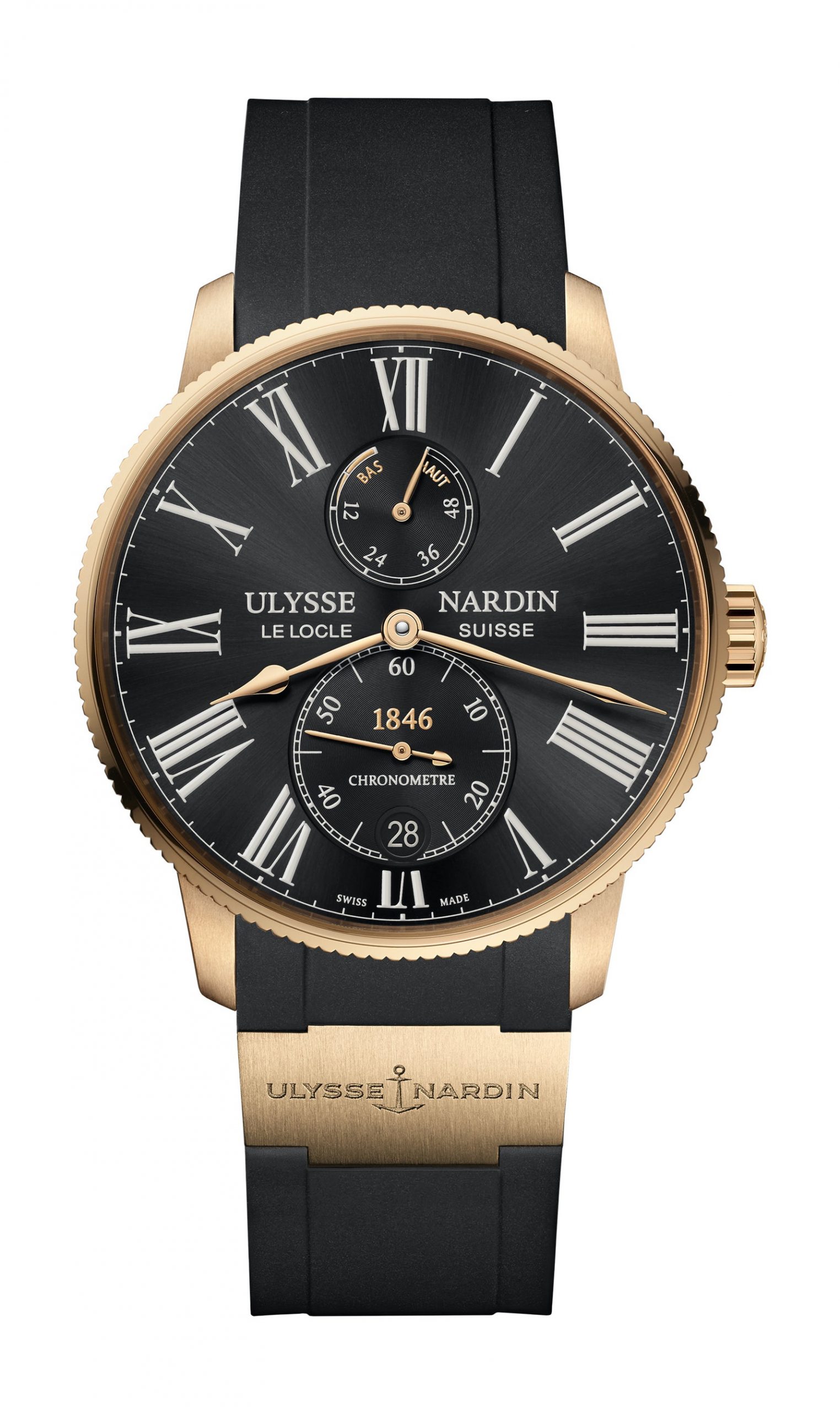 Ulysse Nardin Marine Torpilleur 42mm watch