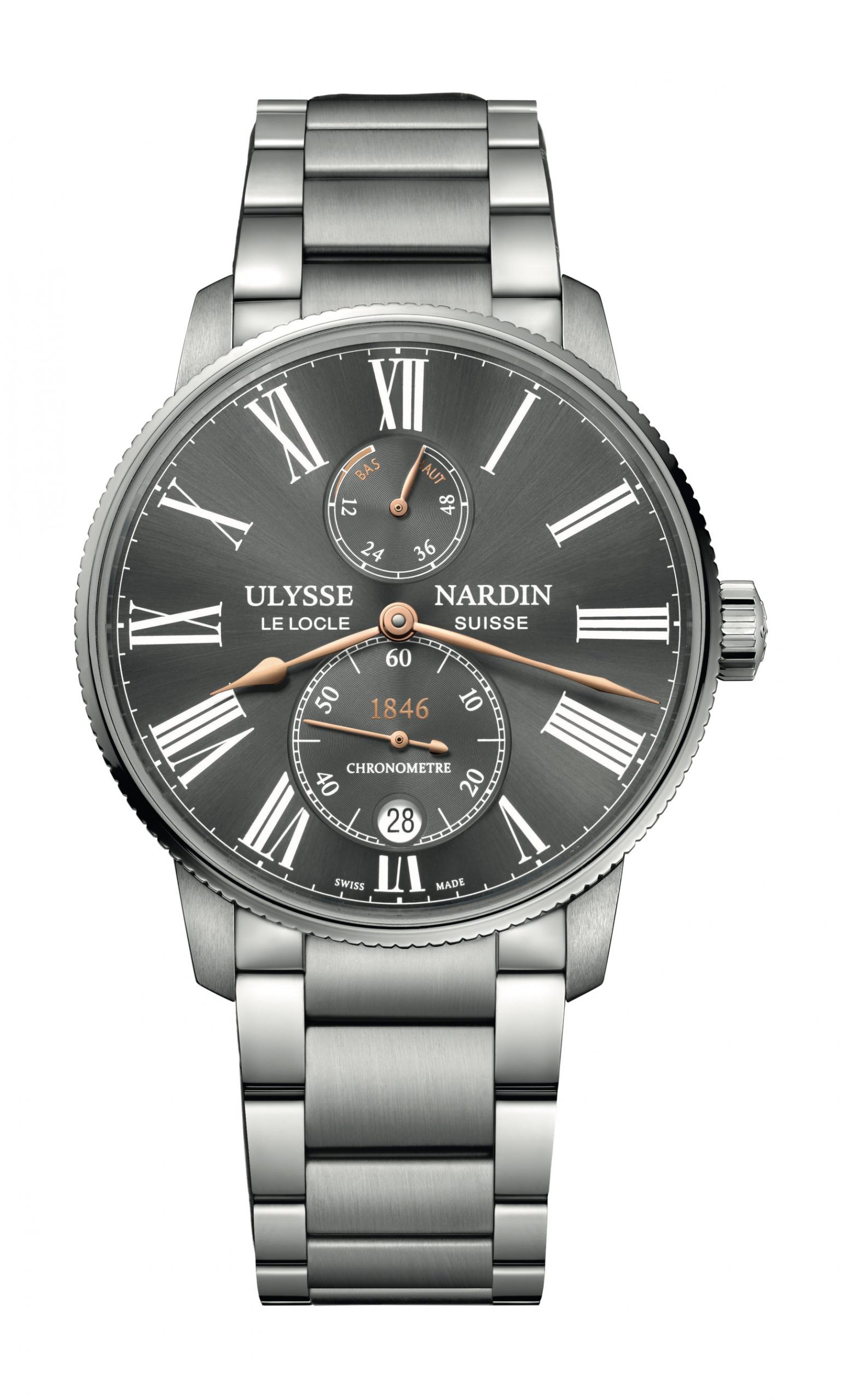 Ulysse Nardin Marine Torpilleur 42mm watch
