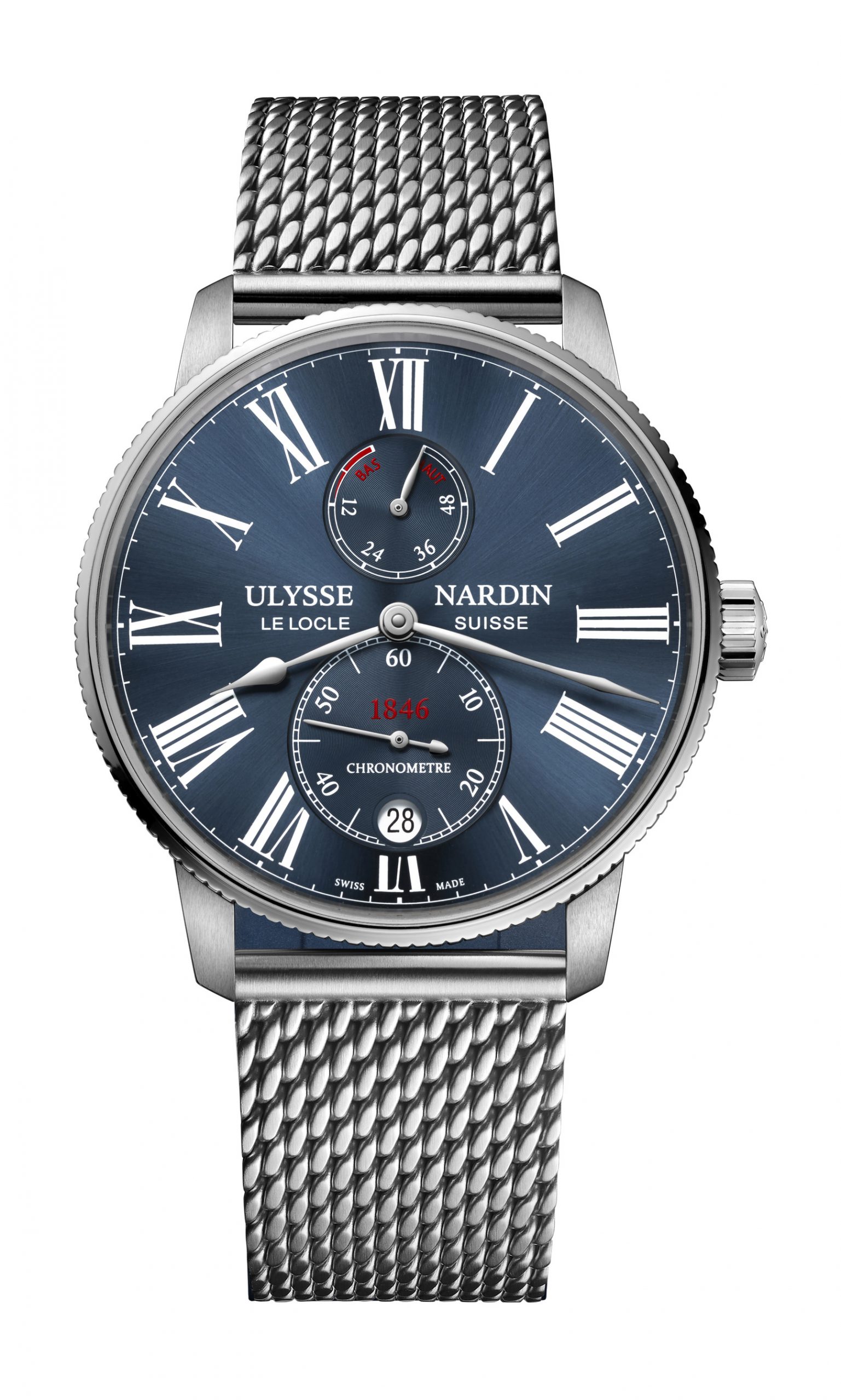 Ulysse Nardin Marine Torpilleur 42mm watch