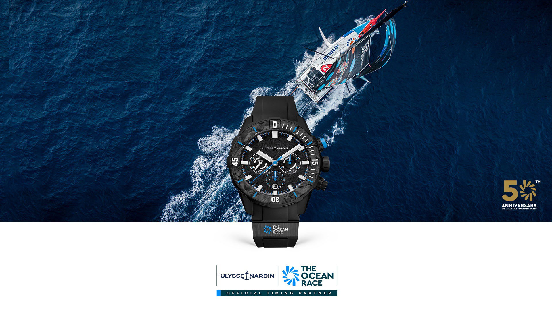 Ulysse Nardin Ocean Race Diver Chronograph - View 3