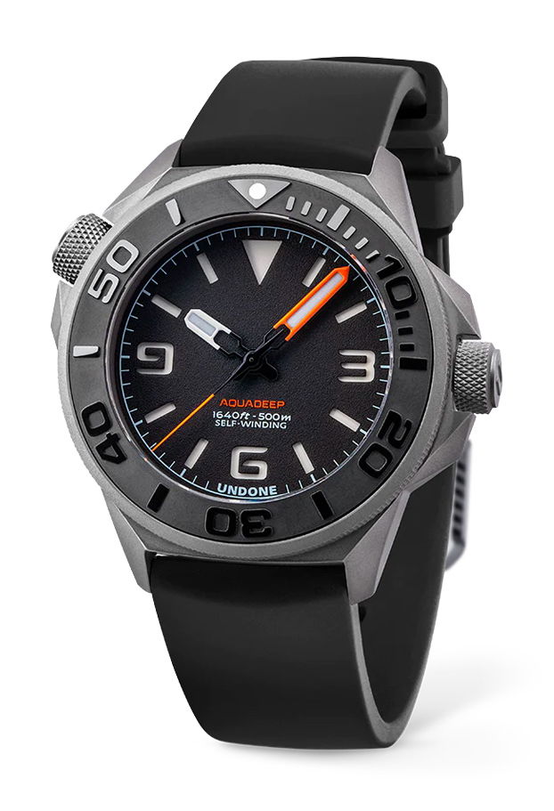 Undone Aquadeep Signal Black Automatic watch