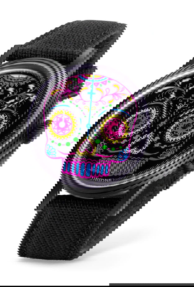 Undone Calavera Néon watch