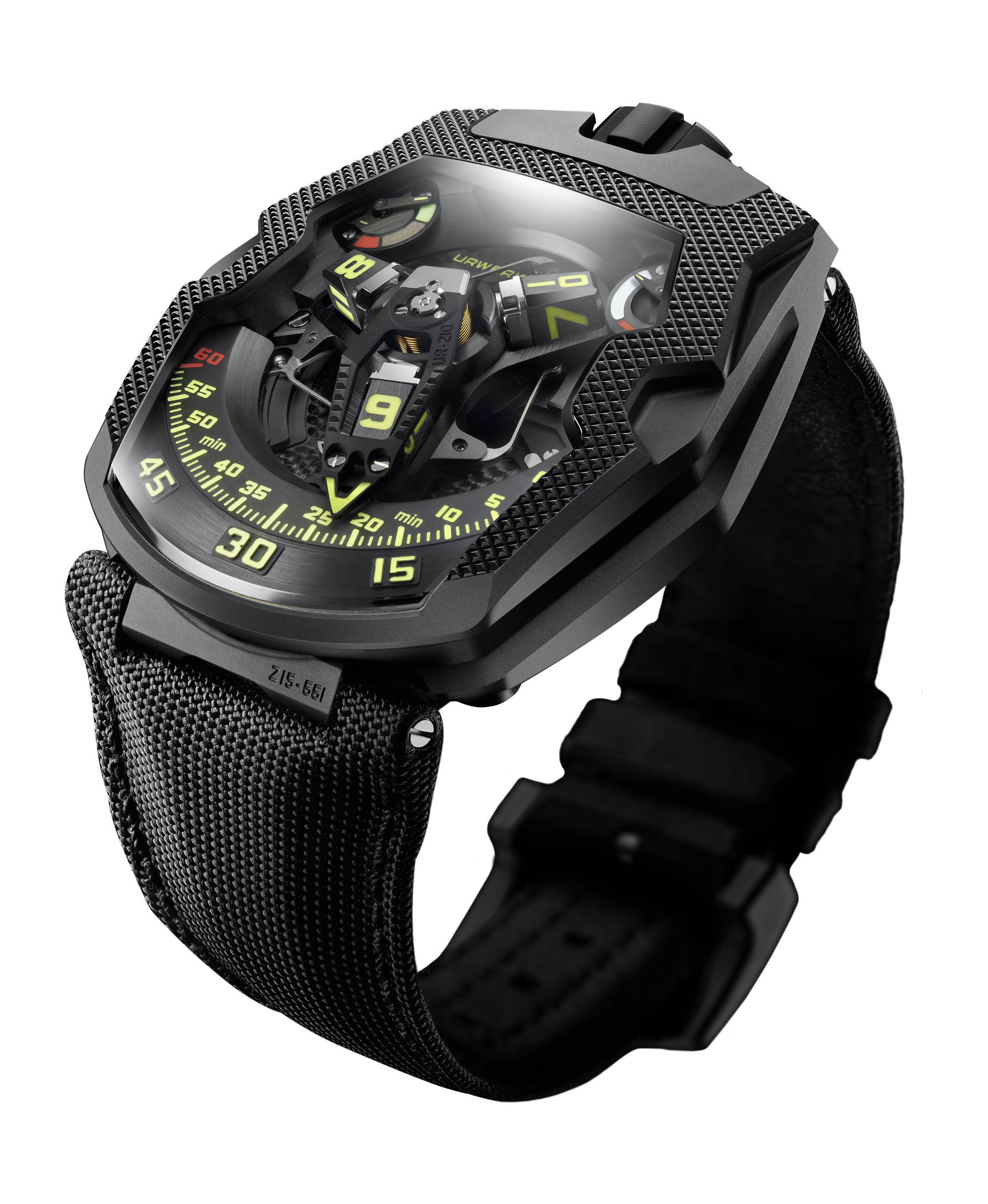 Urwerk UR-210 CP Black Hawk watch