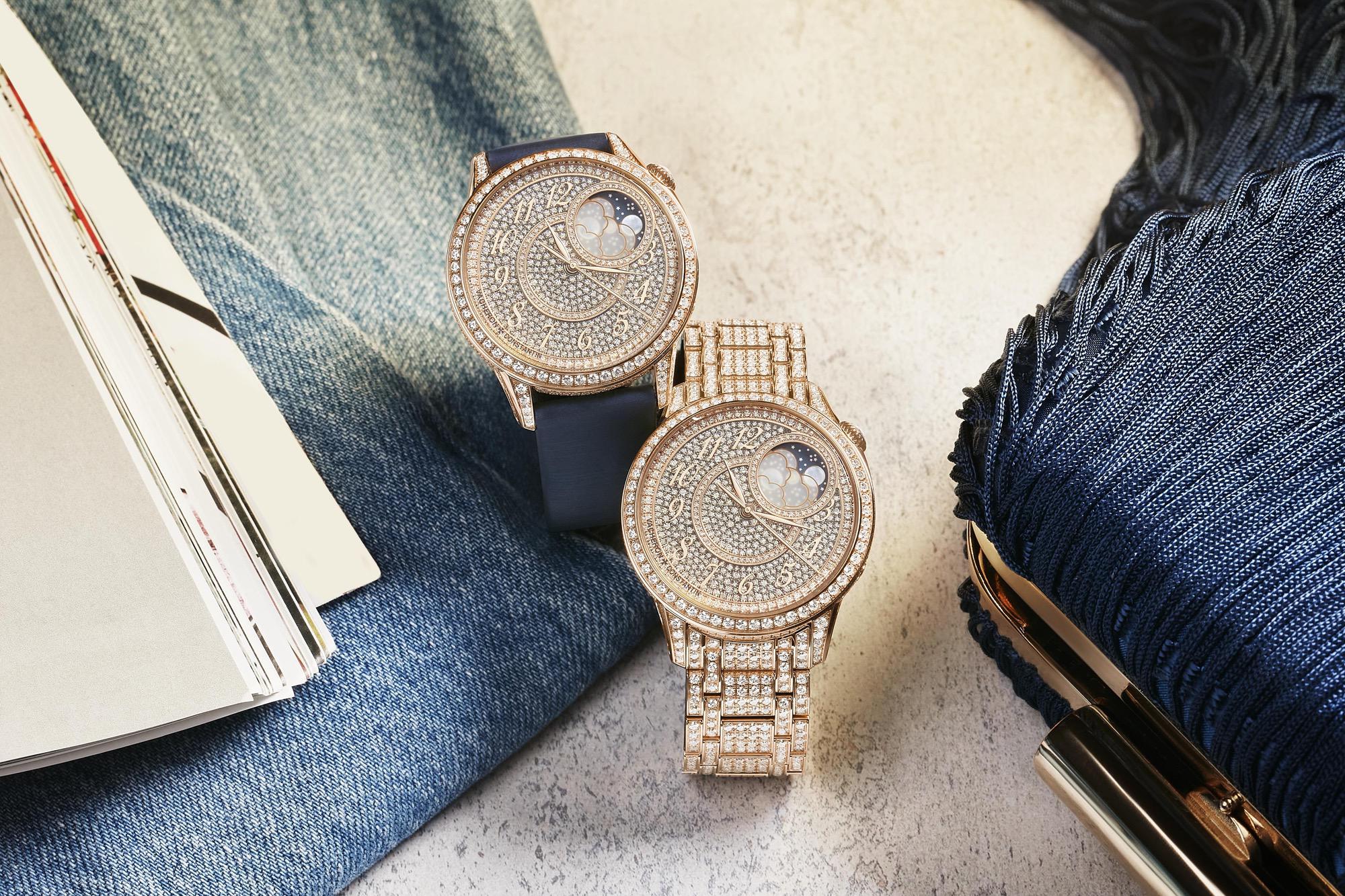 Vacheron Constantin Égérie Moon Phase Diamond-Paved - View 2