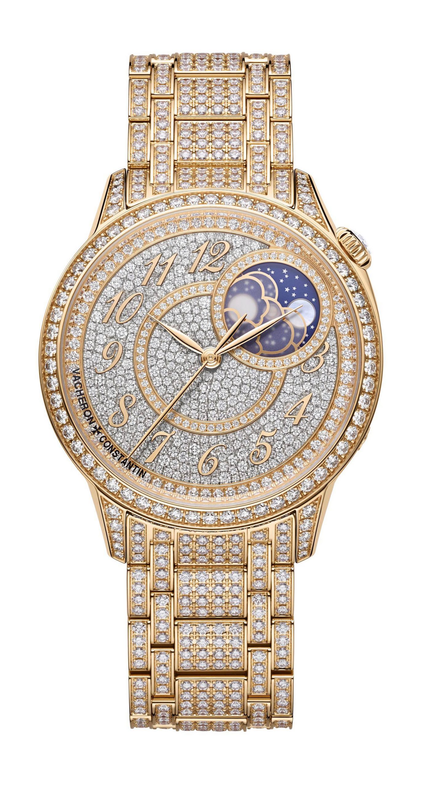 Vacheron Constantin Égérie Moon Phase Jewellery watch