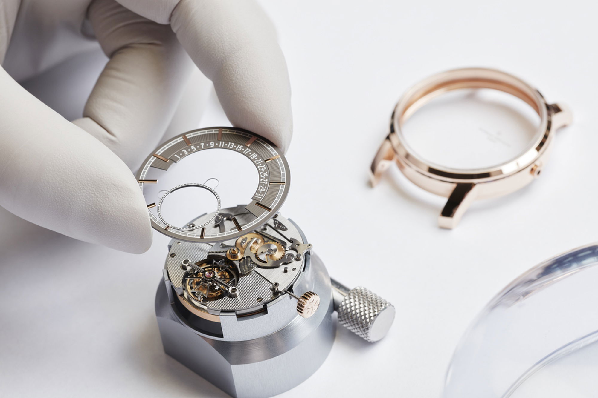 Vacheron Constantin Traditionnelle Tourbillon Retrograde Date Openface - View 3