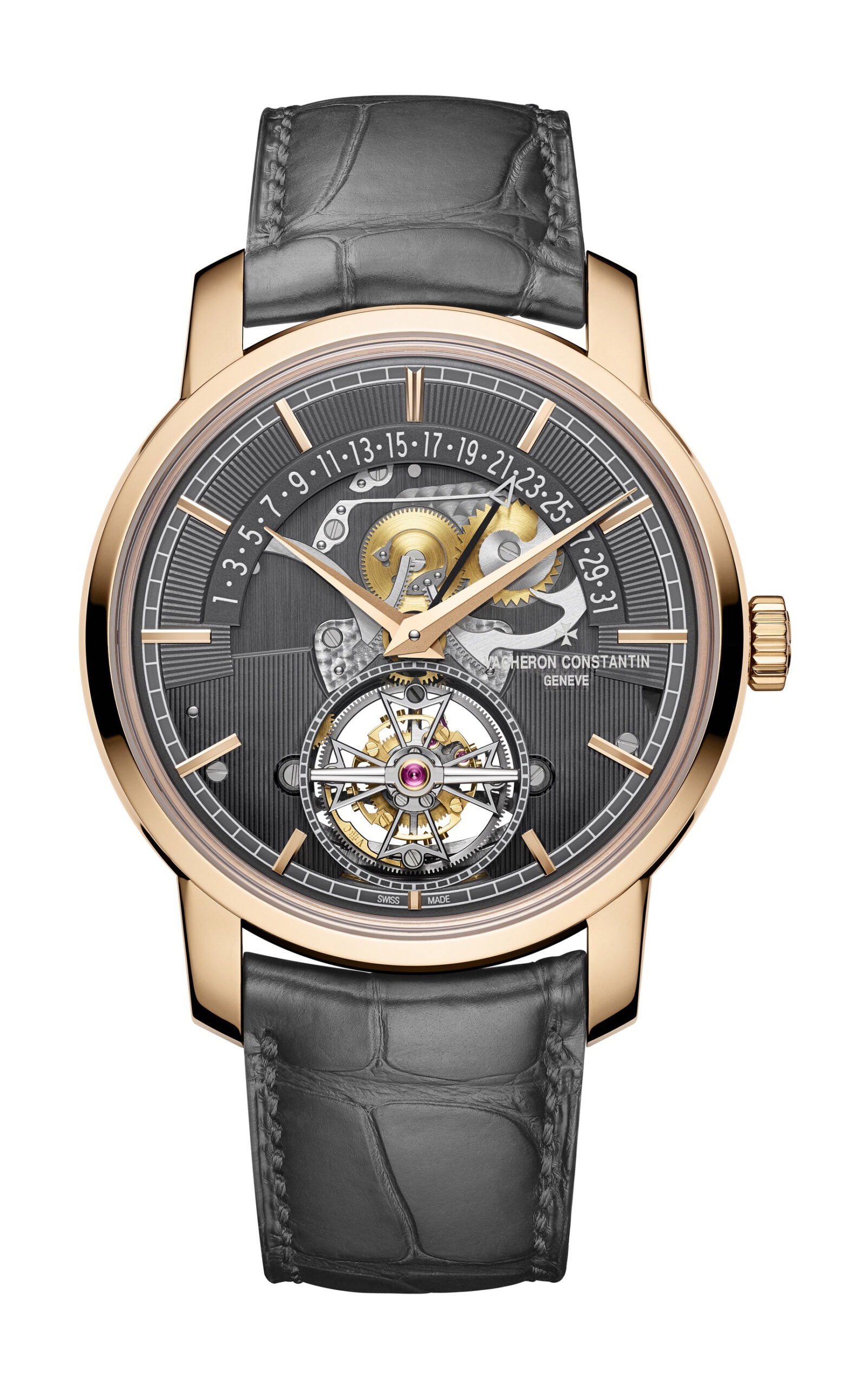 Vacheron Constantin Traditionnelle Tourbillon Retrograde Date Openface watch