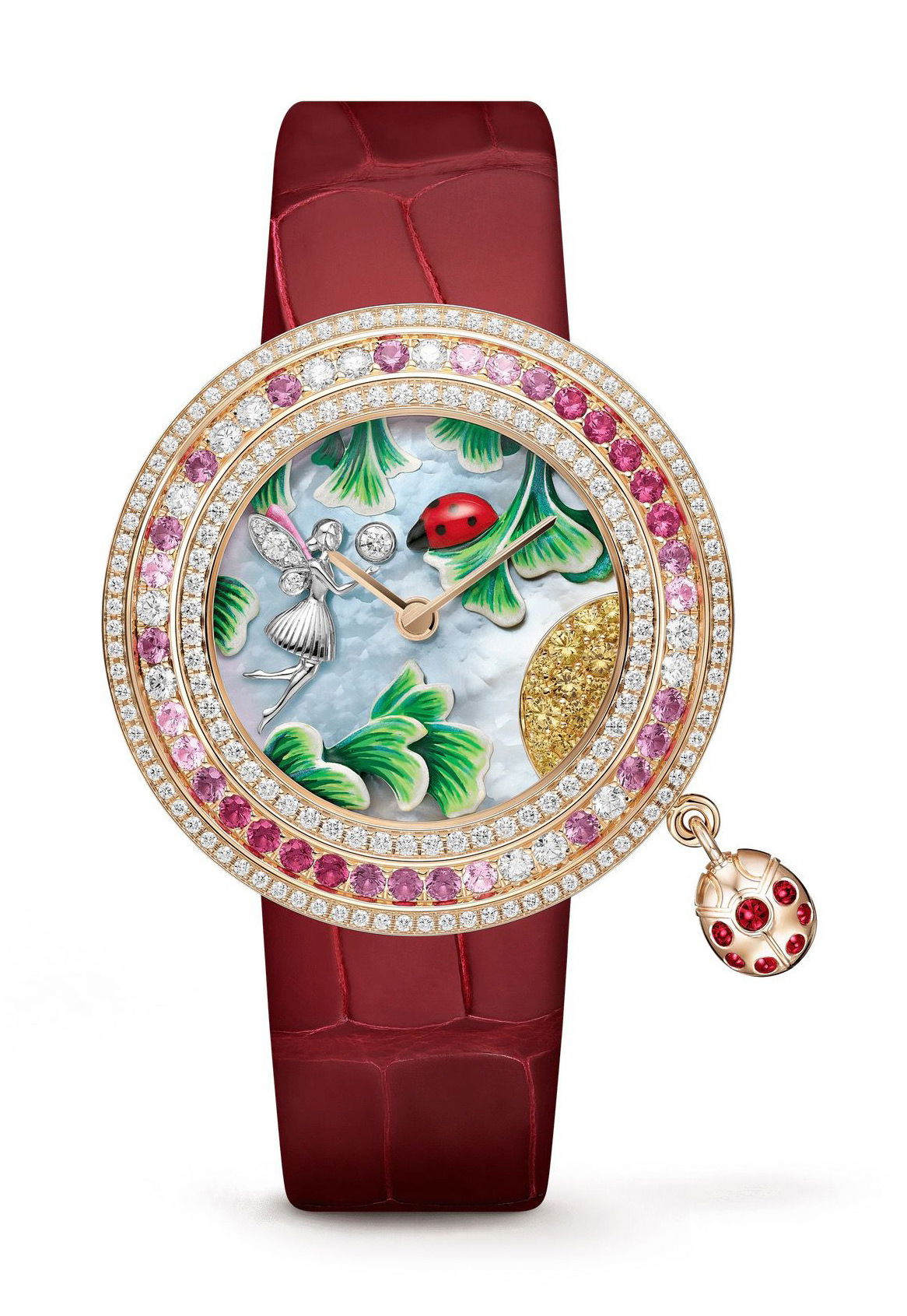 Van Cleef & Arpels Charms Coccinelle Féerique watch
