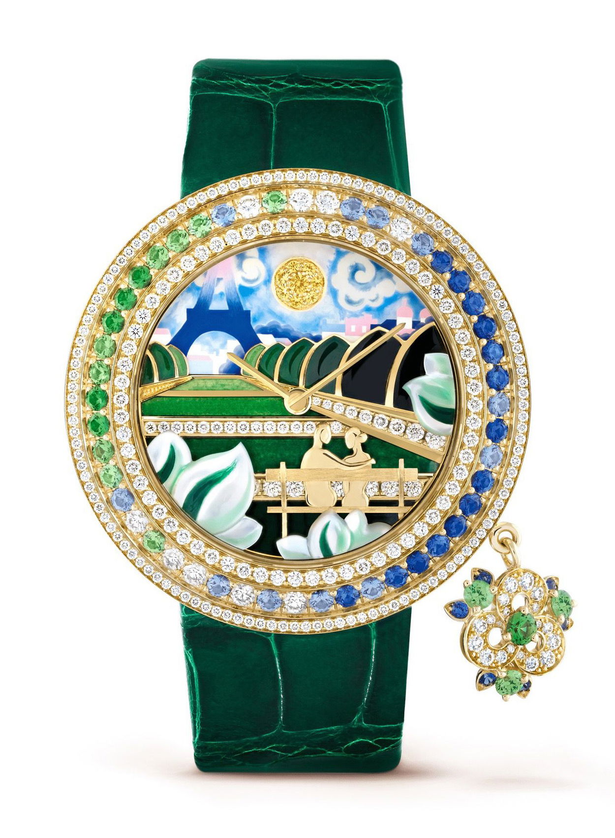 Van Cleef & Arpels Charms Romance Parisienne Promenade watch
