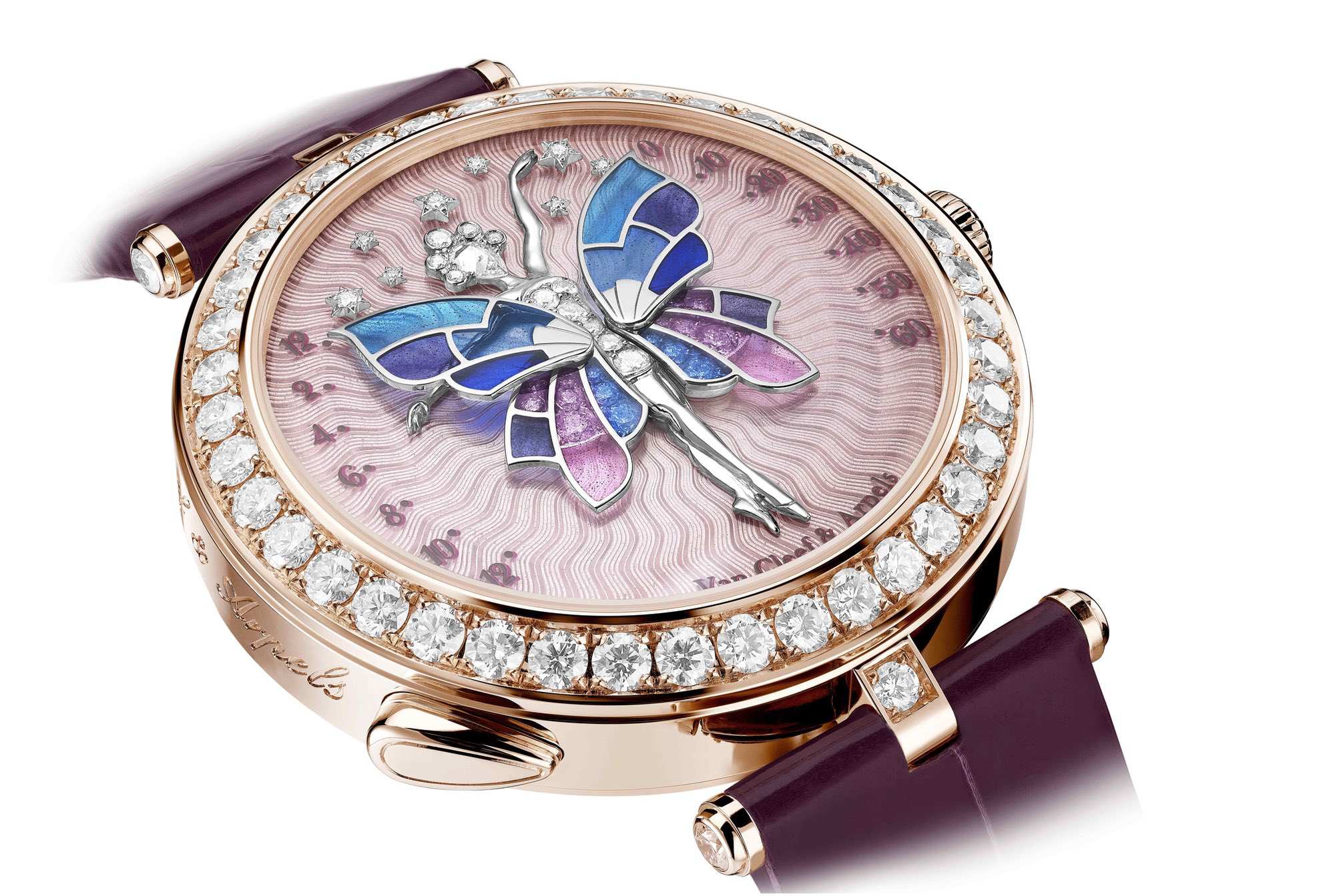 Van Cleef & Arpels Lady Arpels Ballerine Enchantée Rose Gold Watch - View 2