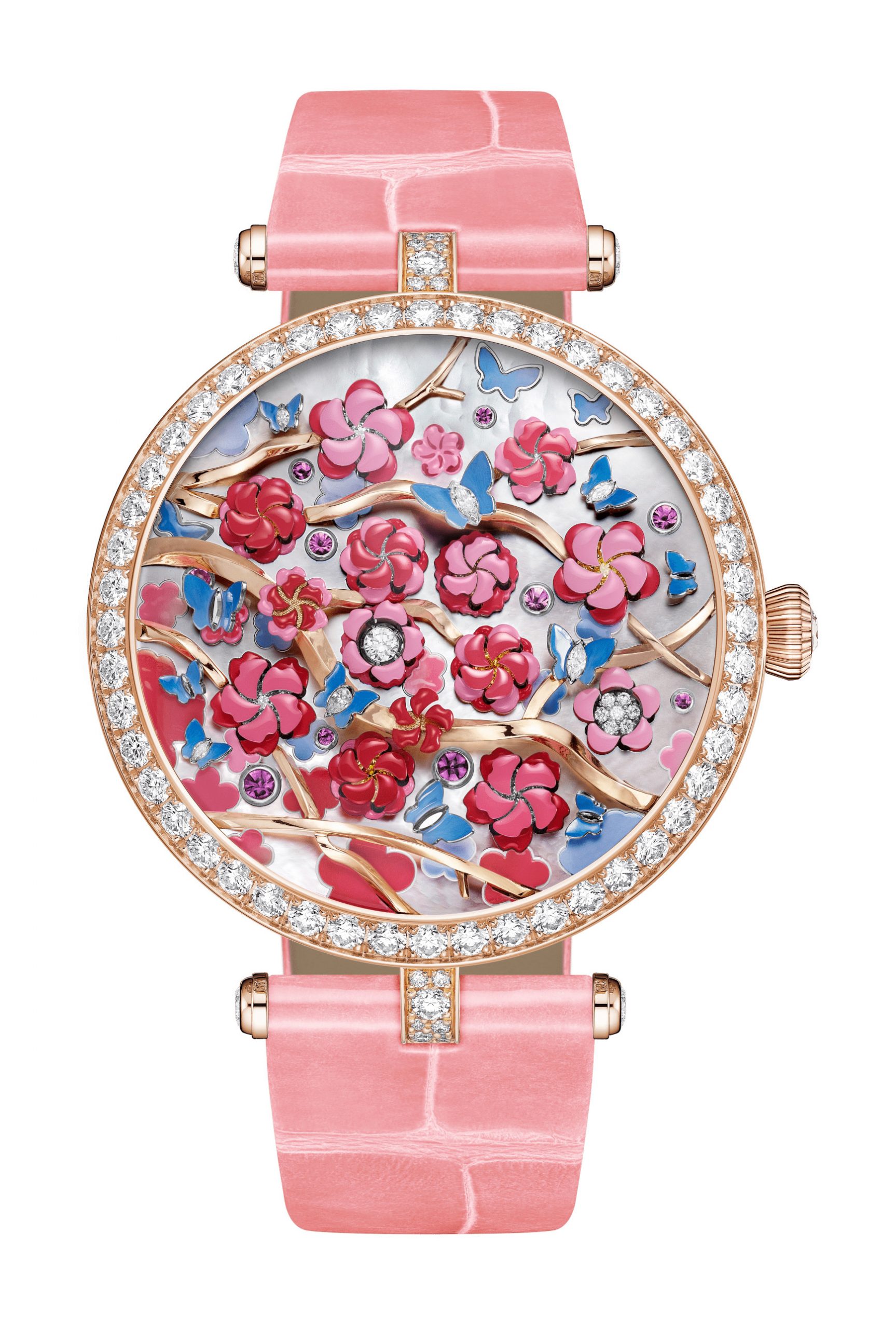 Van Cleef & Arpels Lady Arpels Heures Florales Cerisier Watch watch