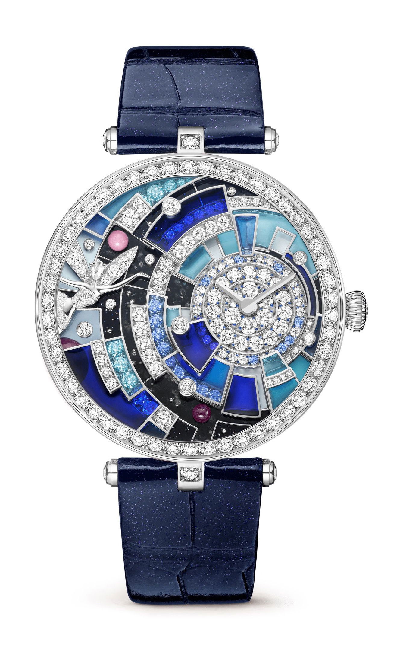 Van Cleef & Arpels Lady Arpels Lune Féerique Aventurine watch