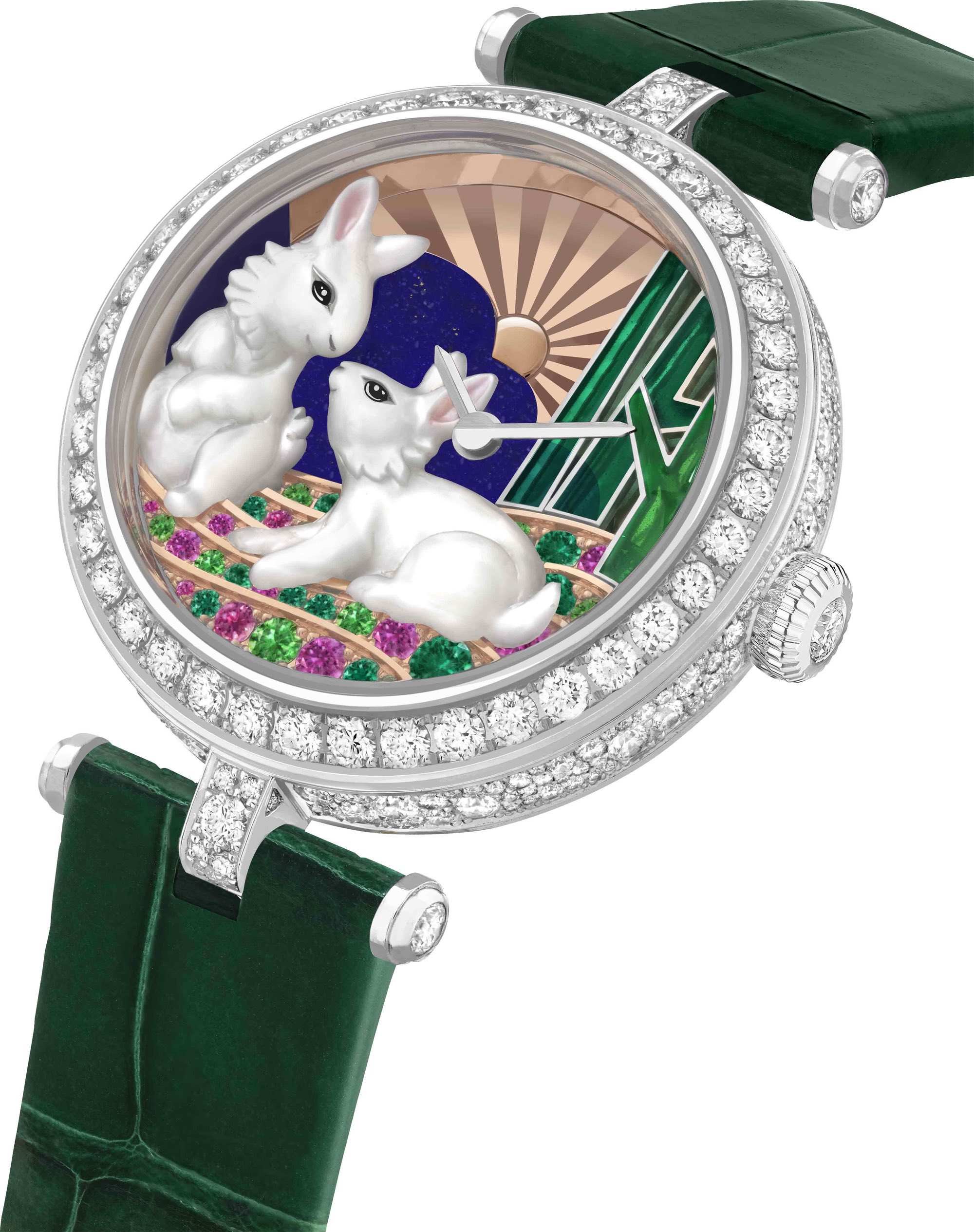 Van Cleef & Arpels Lady Duo de Lapins Watch - View 3
